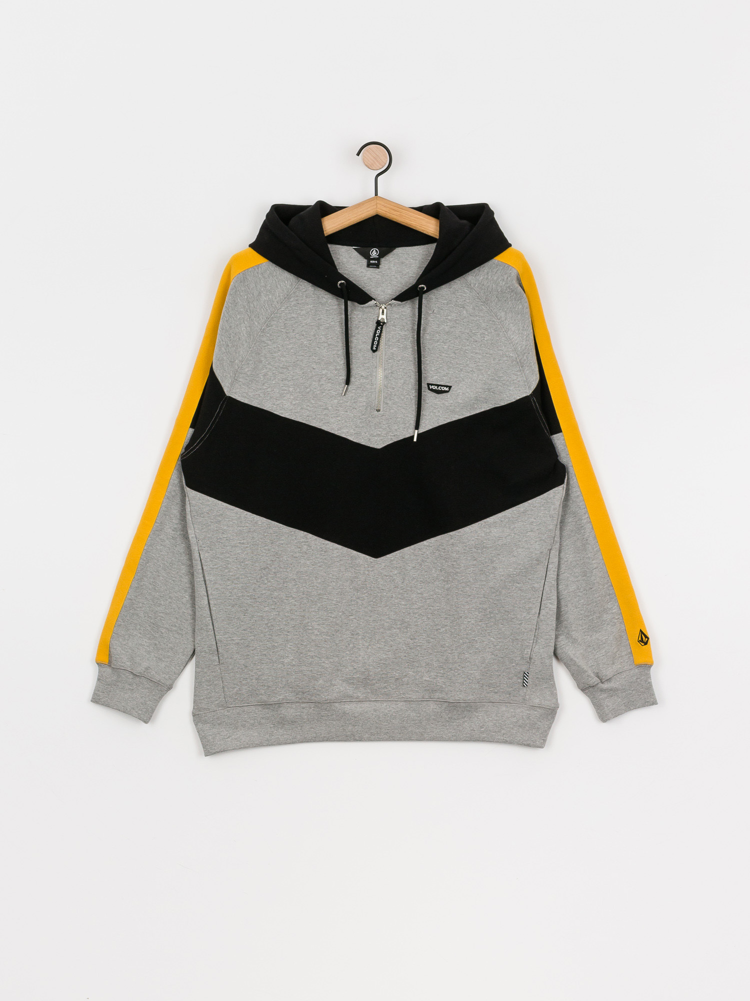 Bluza z kapturem Volcom Wysard HD (heather grey)