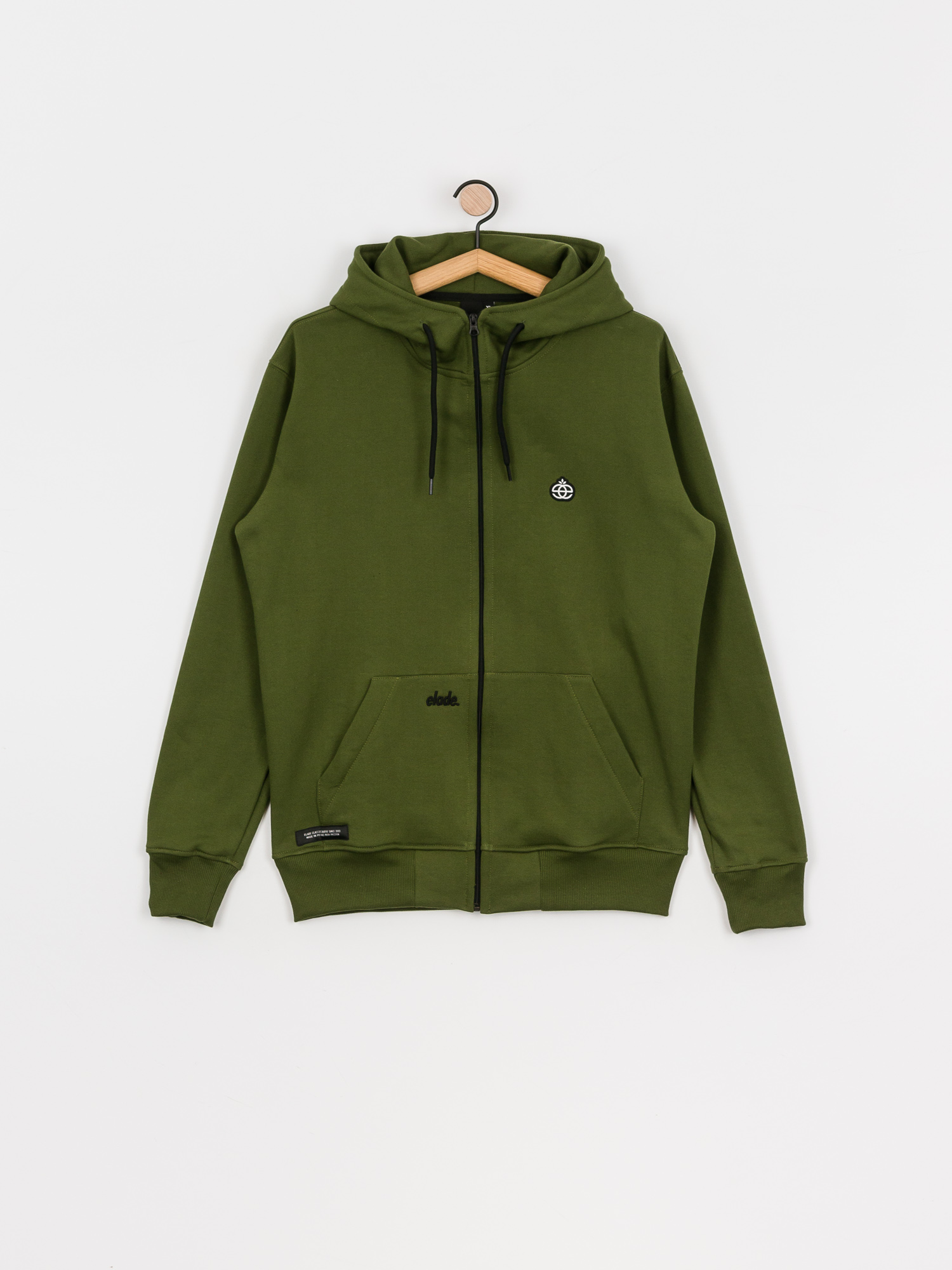 Bluza z kapturem Elade Icon Mini Logo ZHD (olive)