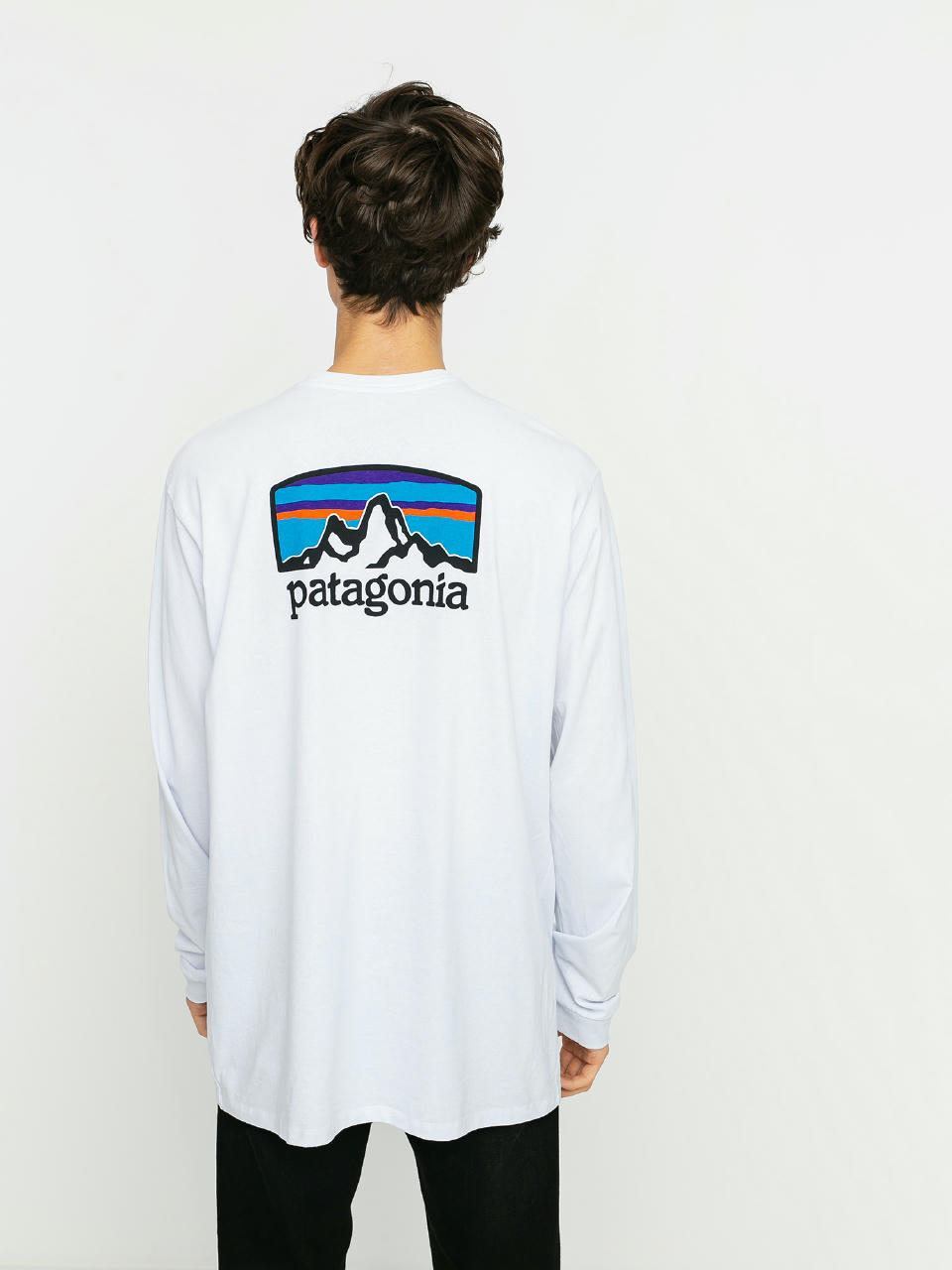 Longsleeve Patagonia Fitz Roy Horizons Responsibili (white)