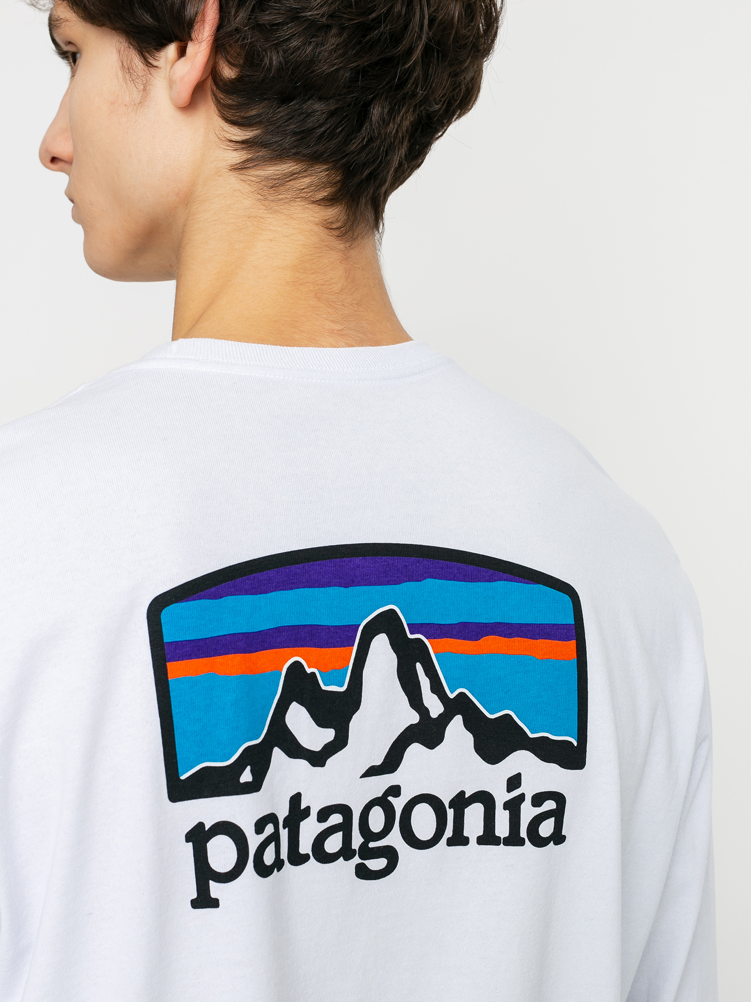 Longsleeve Patagonia Fitz Roy Horizons Responsibili (white)