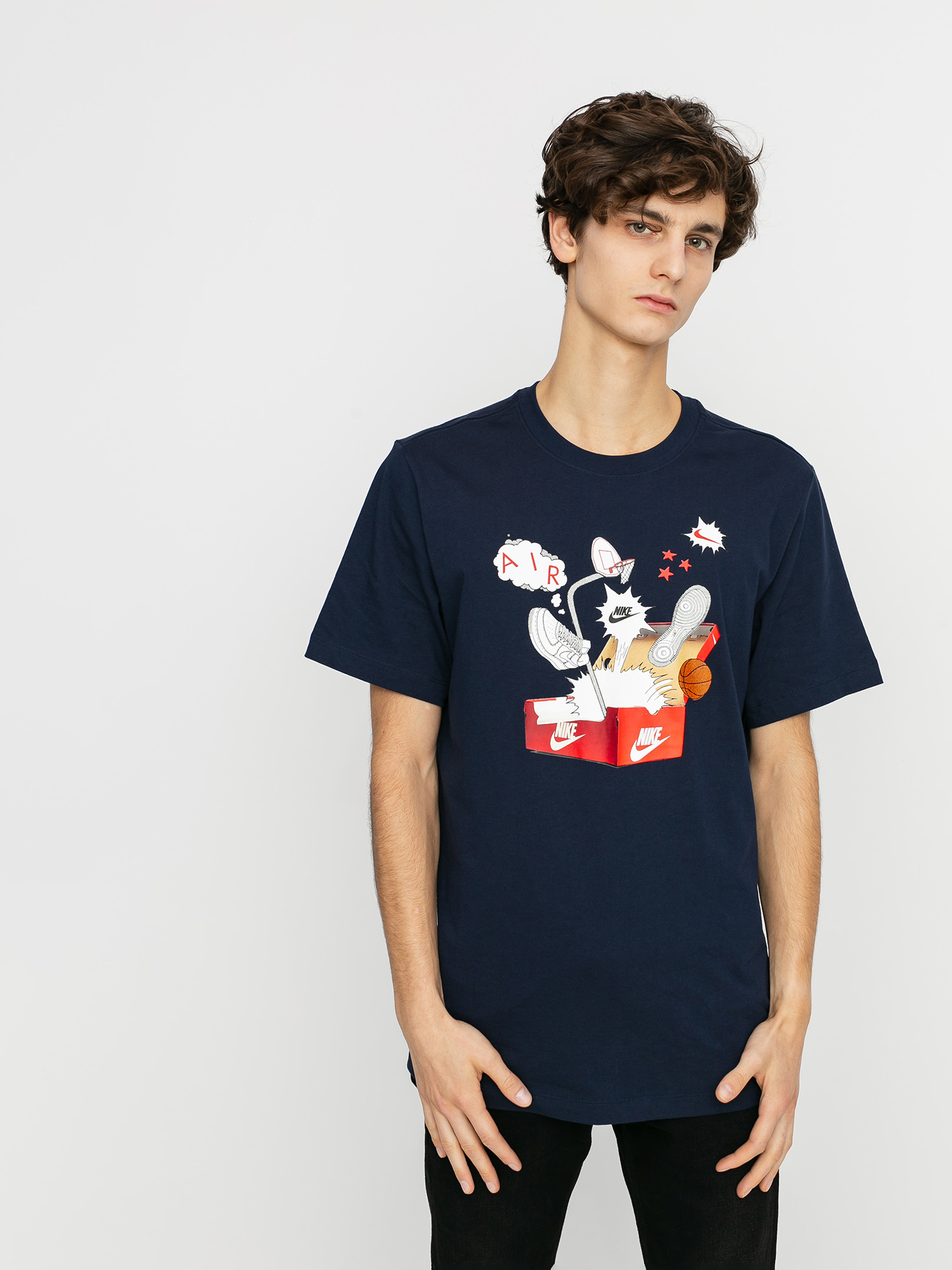 T-shirt Nike Sportswear Box (obsidian)