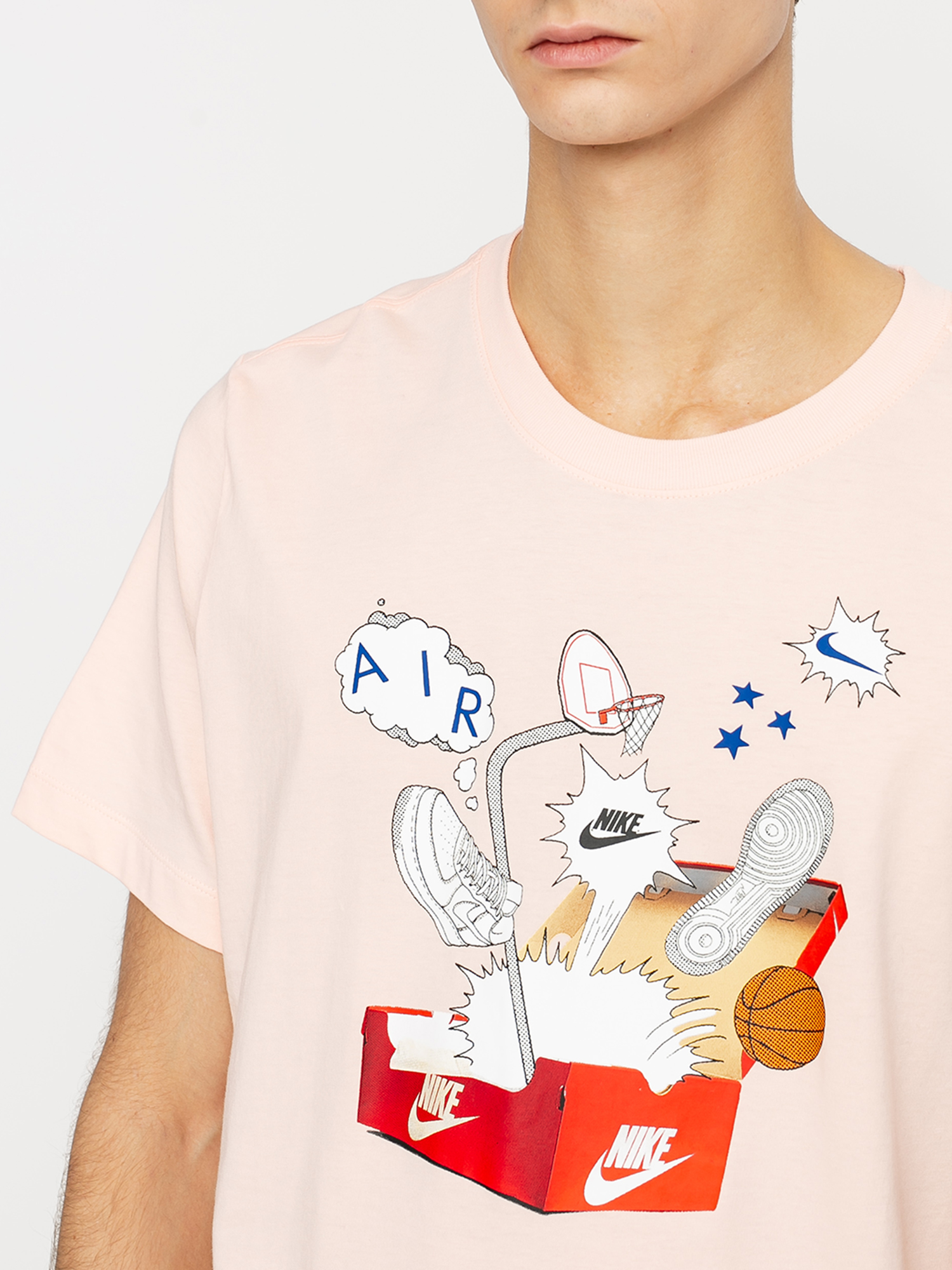 T-shirt Nike Sportswear Box (washed coral)