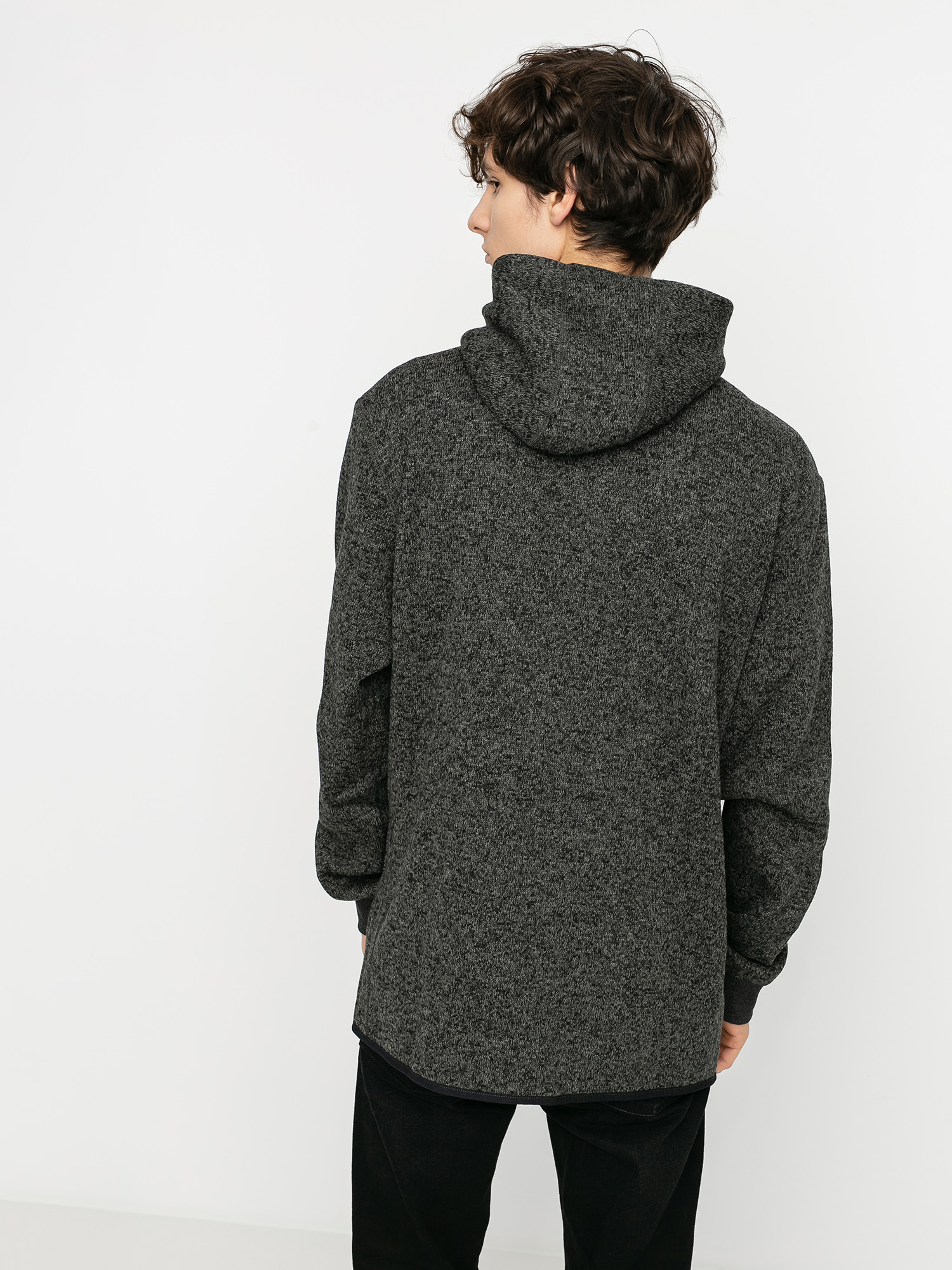 Bluza z kapturem Quiksilver Keller ZHD (dark grey heather)