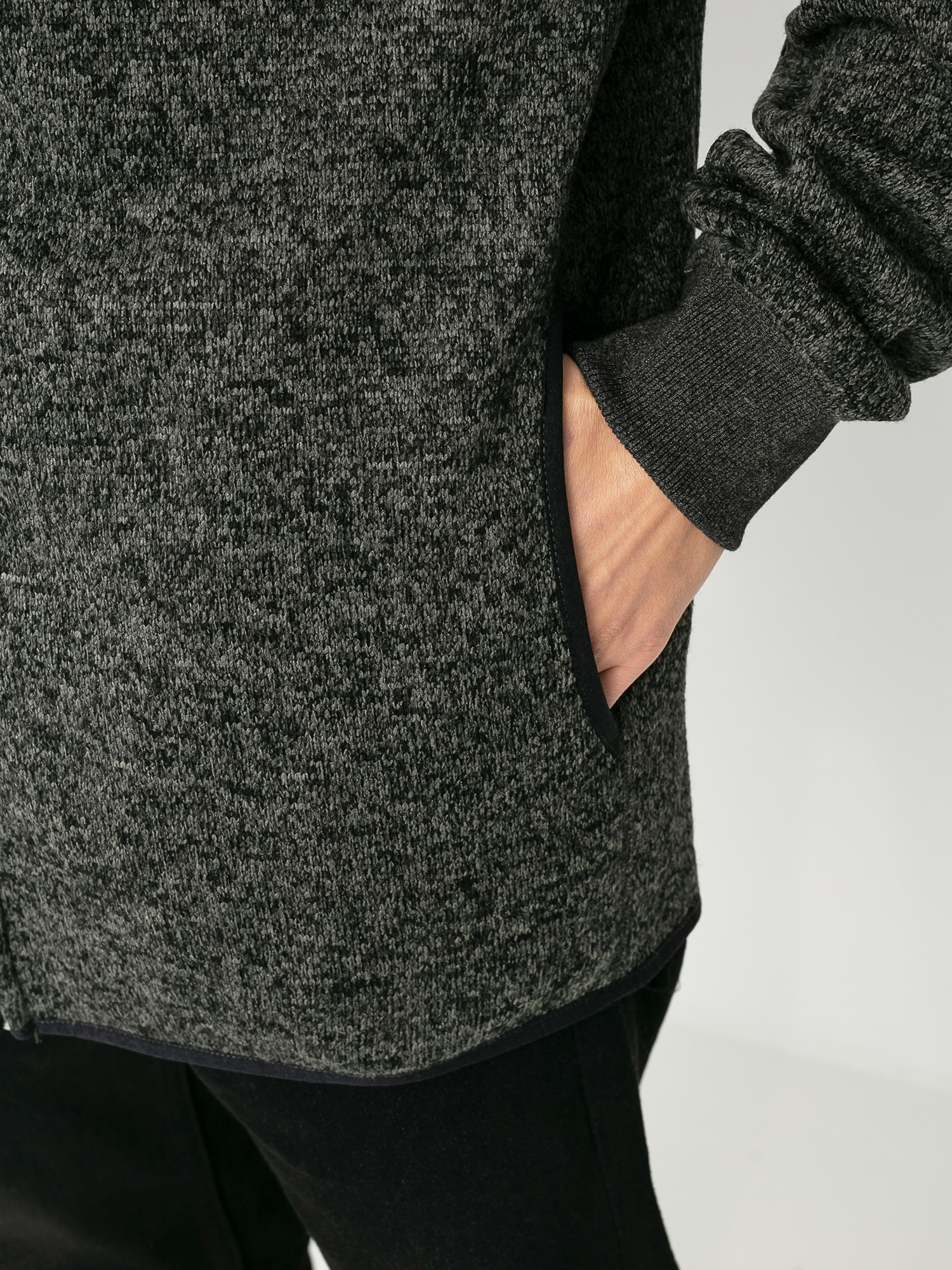 Bluza z kapturem Quiksilver Keller ZHD (dark grey heather)