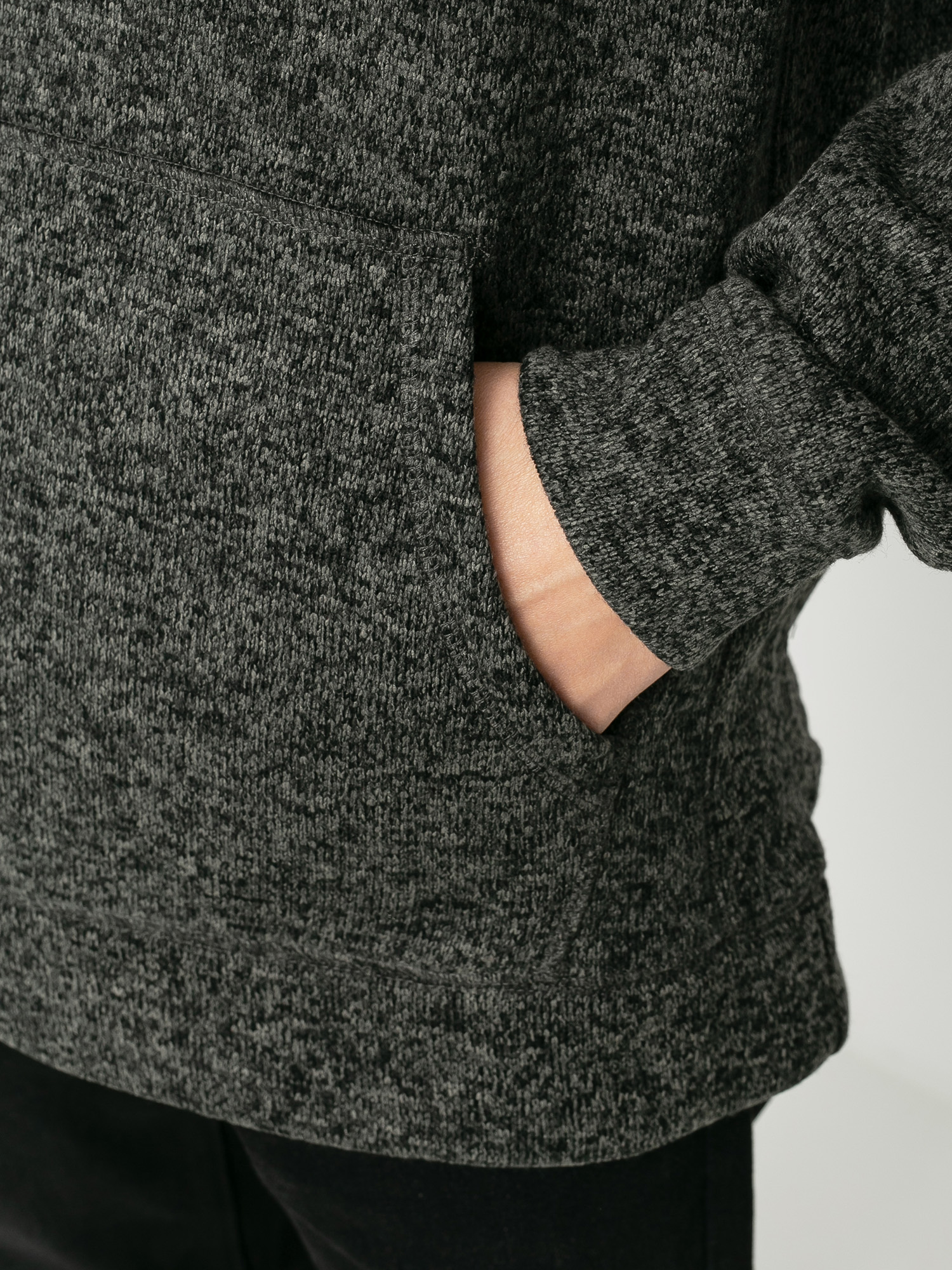 Bluza z kapturem Quiksilver Keller HD (dark grey heather)