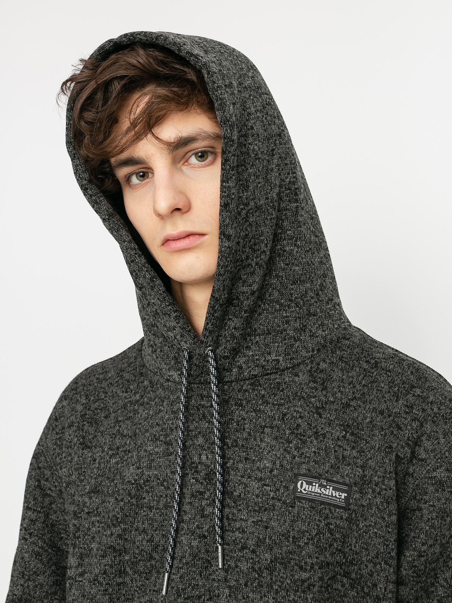 Bluza z kapturem Quiksilver Keller HD (dark grey heather)