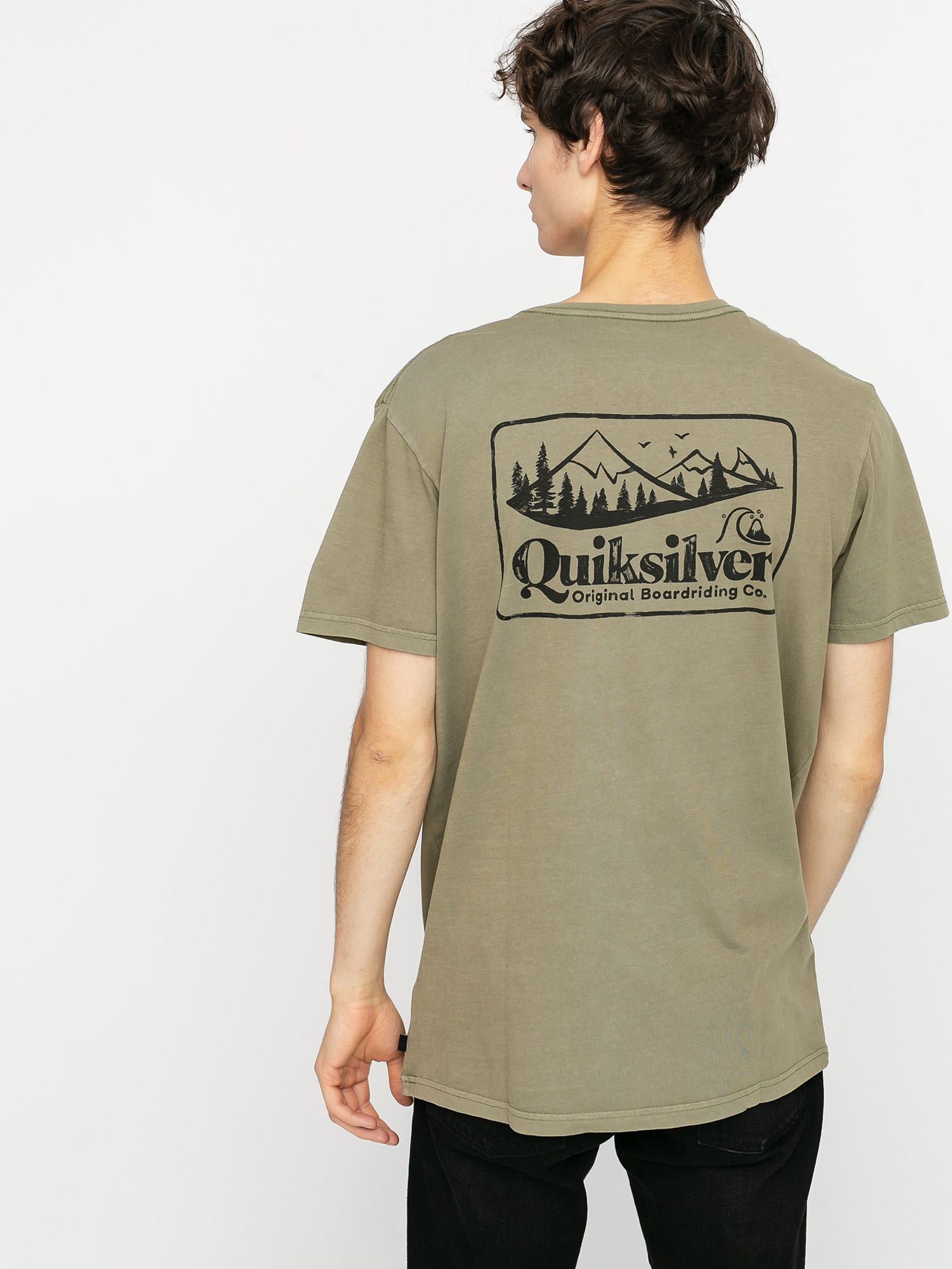 T-shirt Quiksilver Old Habit (kalamata)