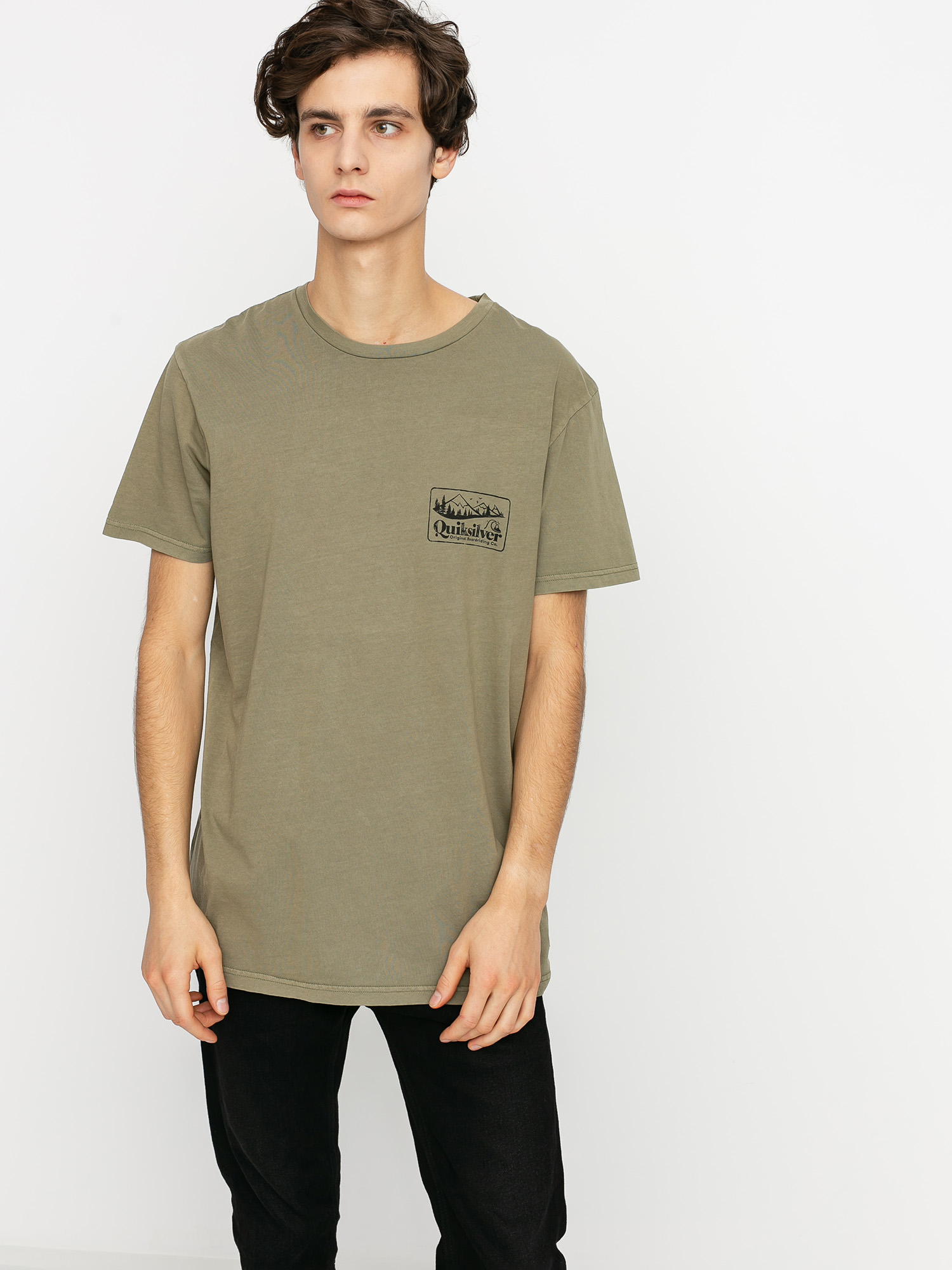 T-shirt Quiksilver Old Habit (kalamata)