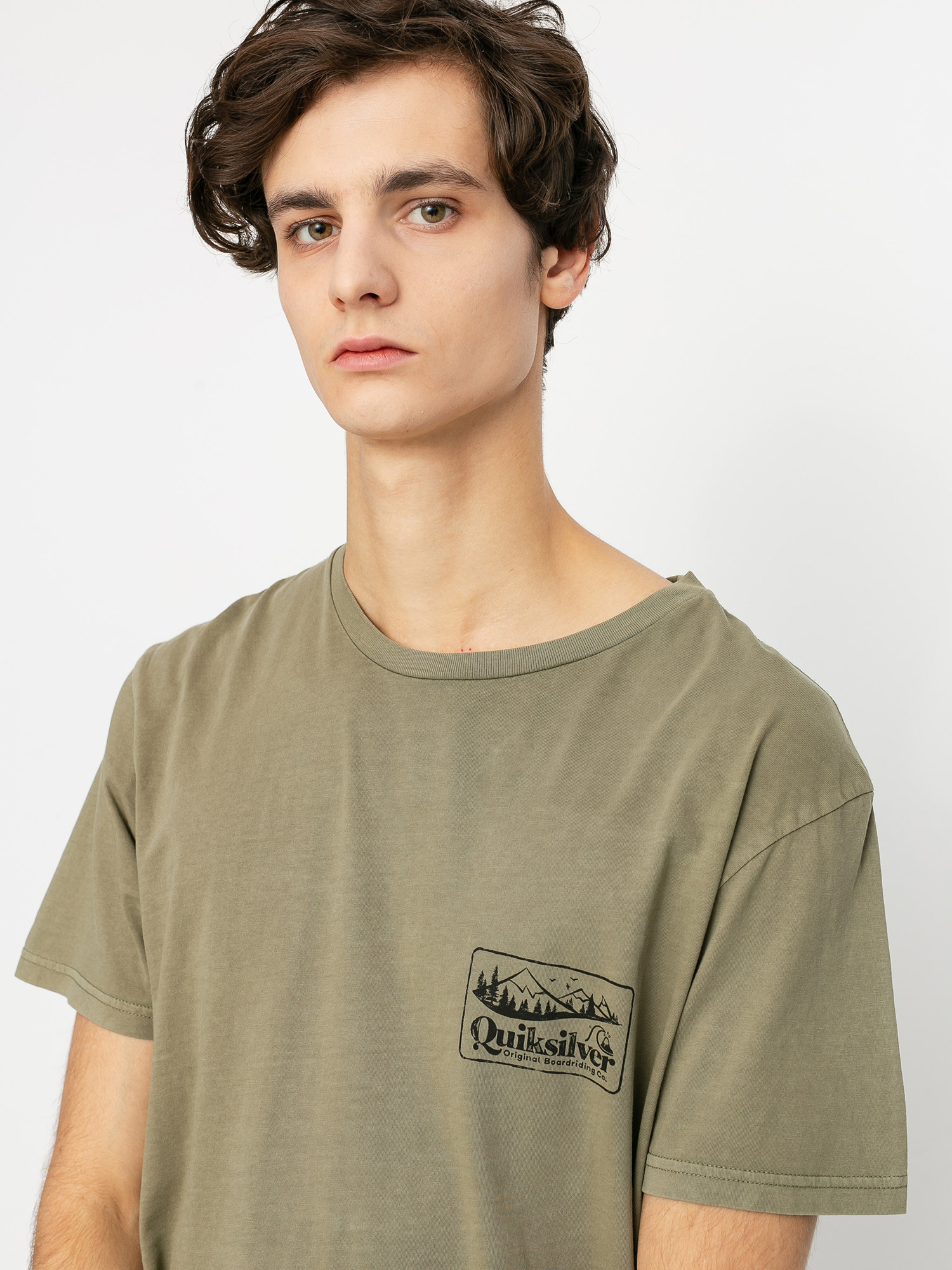 T-shirt Quiksilver Old Habit (kalamata)