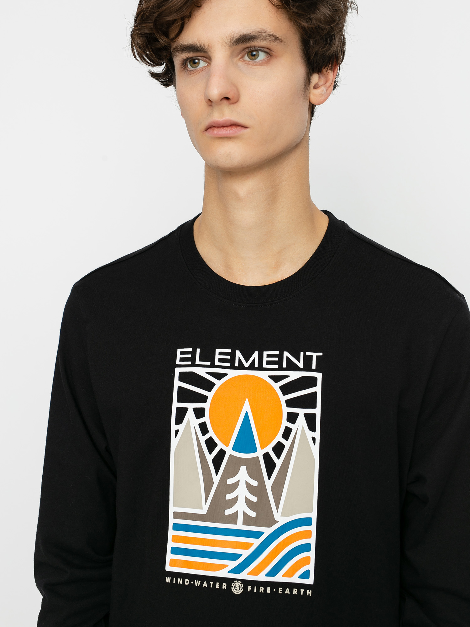 Longsleeve Element Logel (flint black)