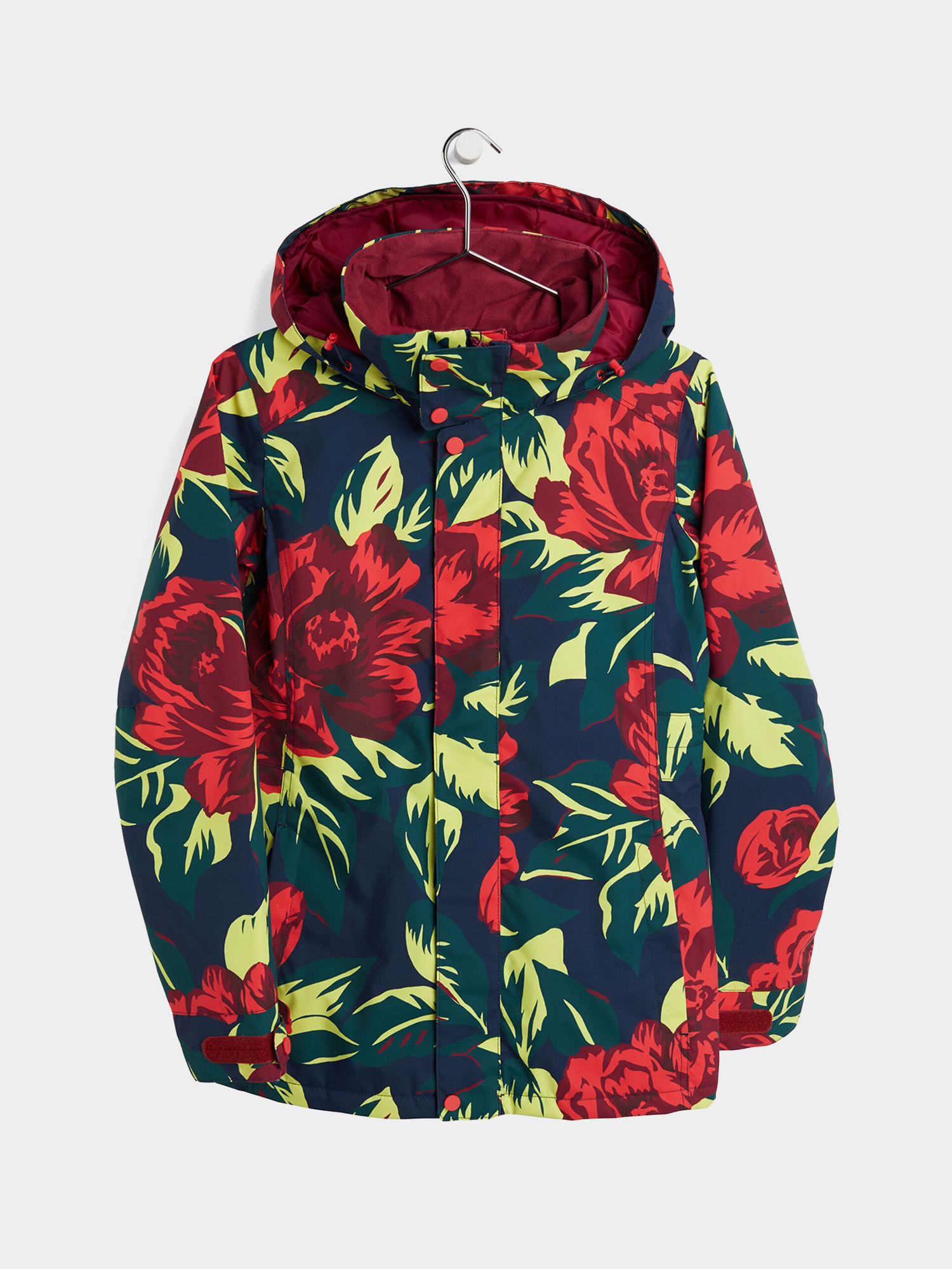 Damska Kurtka snowboardowa Burton Jet Set (hibiscus pink oversized floral)