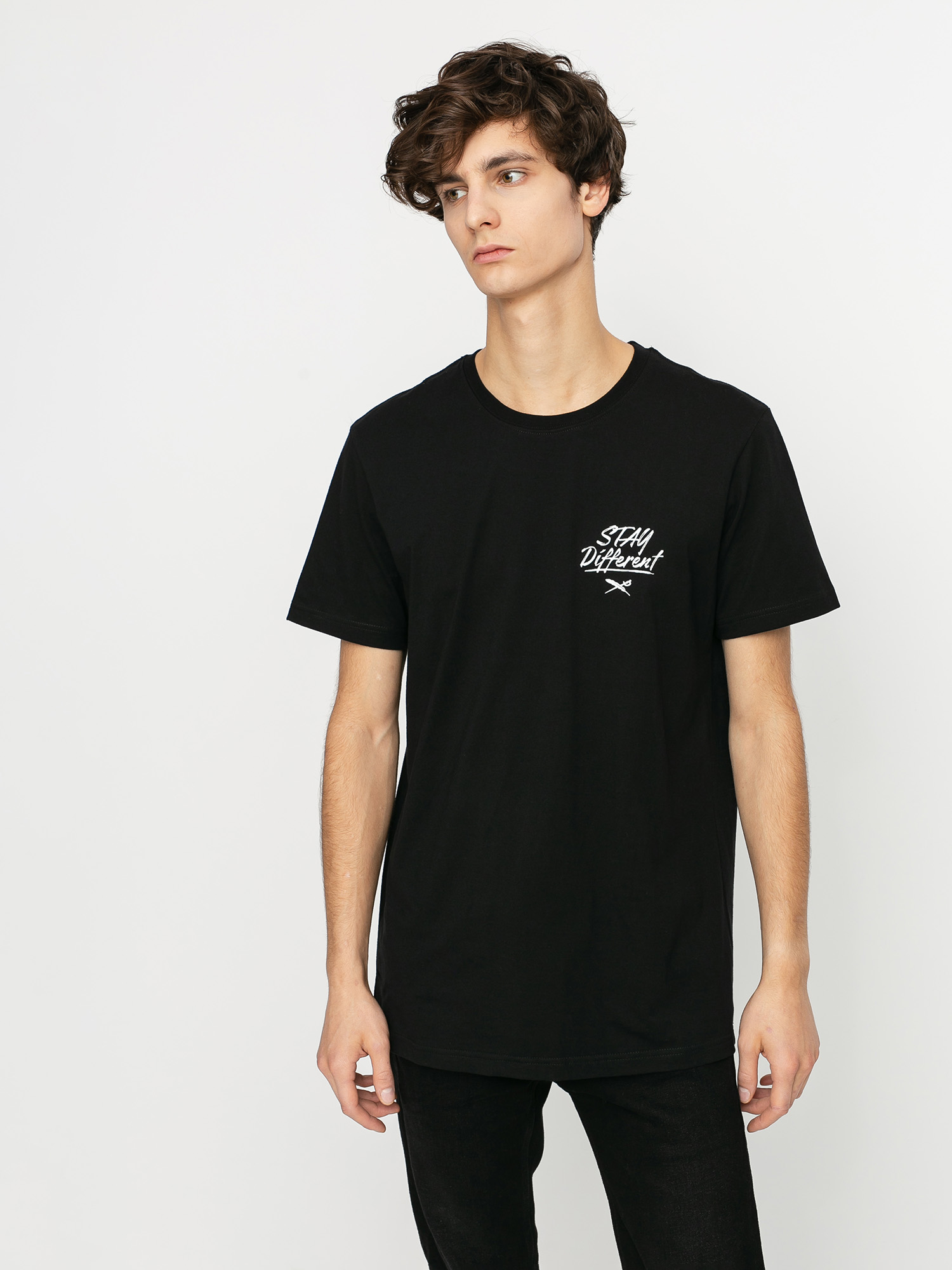 T-shirt Iriedaily Bye Bye Cat (black)