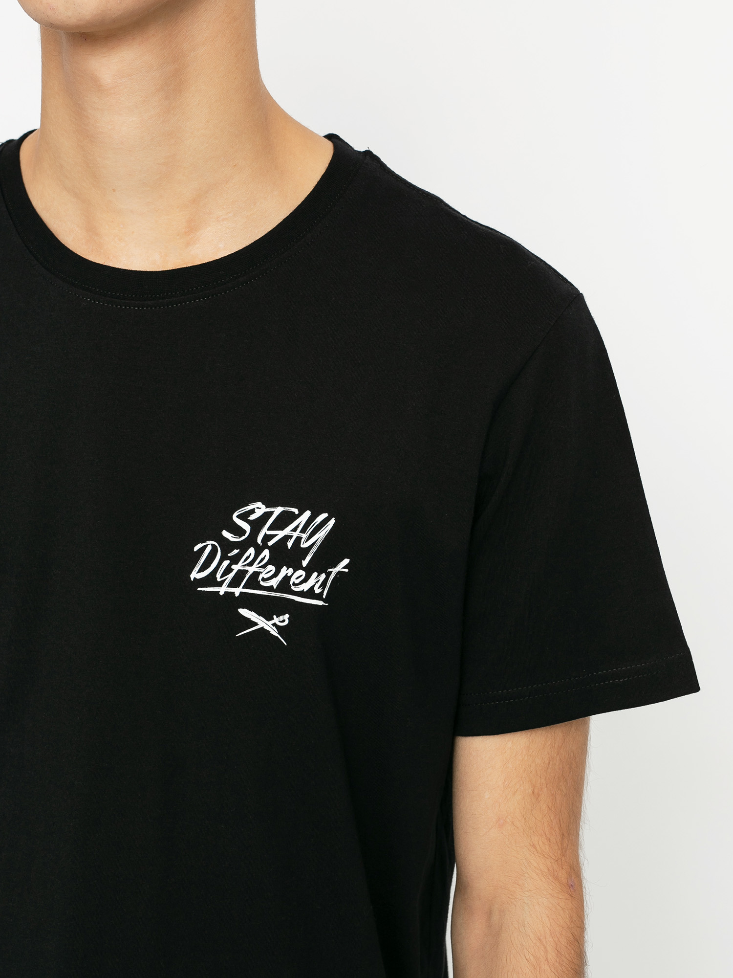 T-shirt Iriedaily Bye Bye Cat (black)