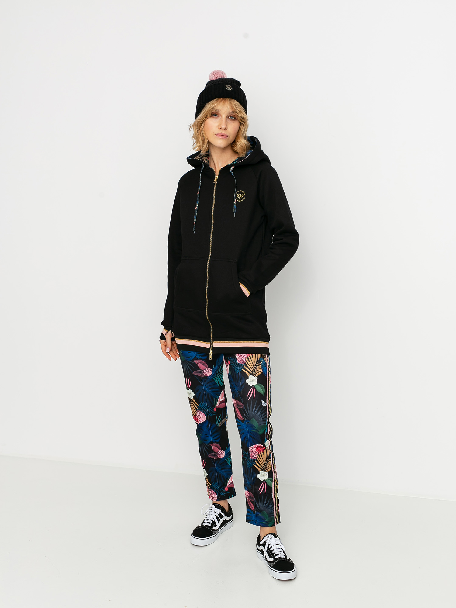 Bluza z kapturem Femi Stories Naria ZHD Wmn (blk)