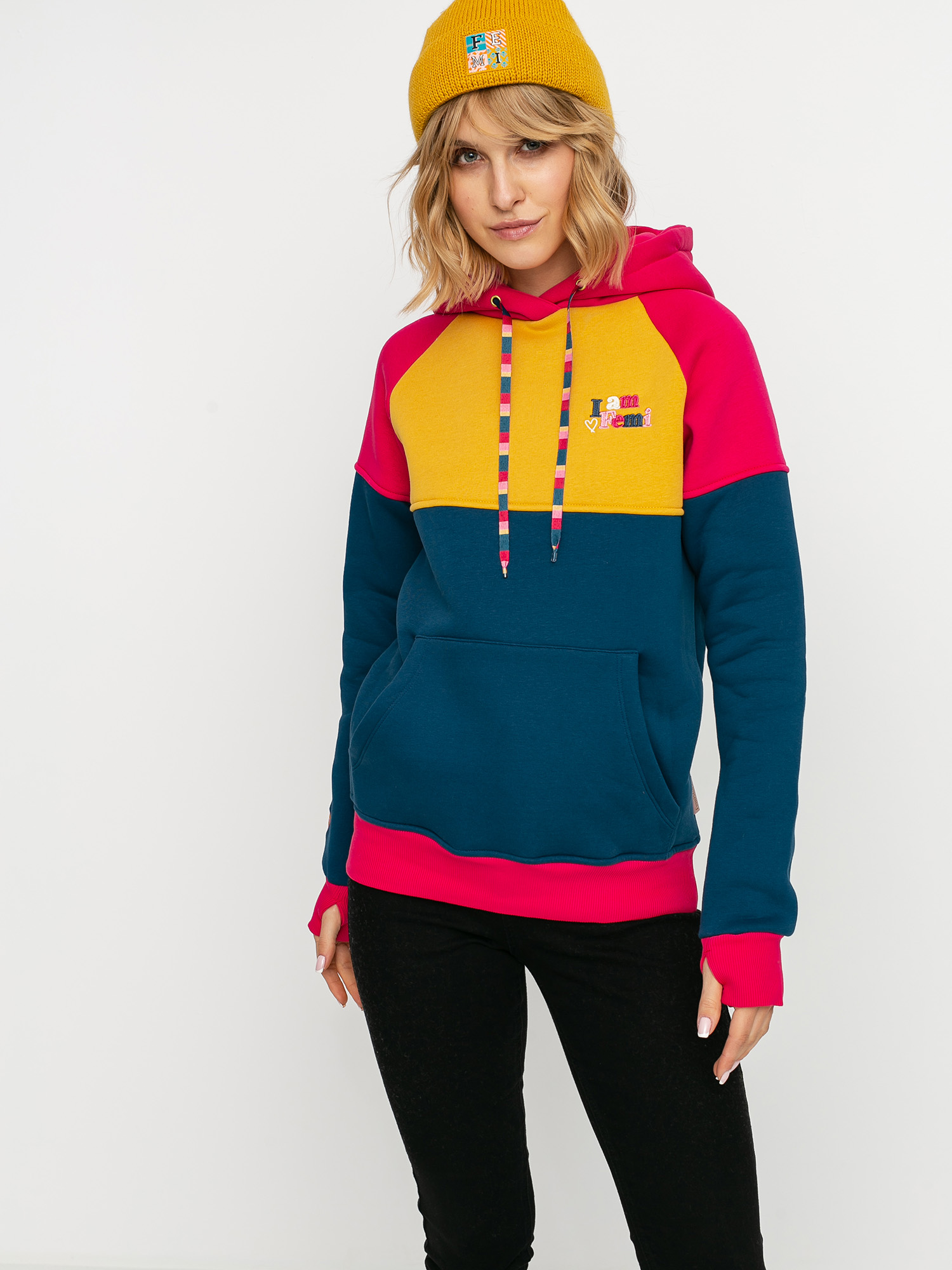 Bluza z kapturem Femi Stories Nemos HD Wmn (mgt)