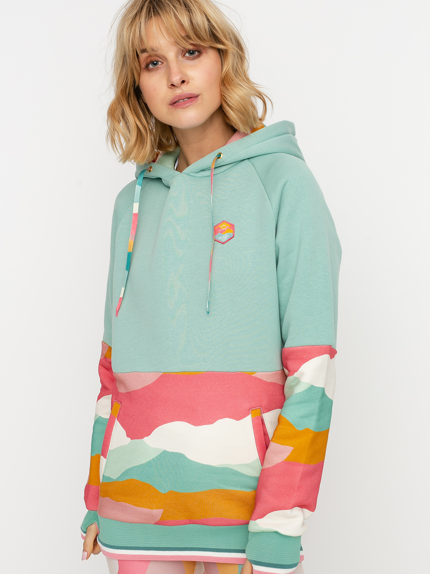 Bluza z kapturem Femi Stories Kenta HD Wmn (mmnt)