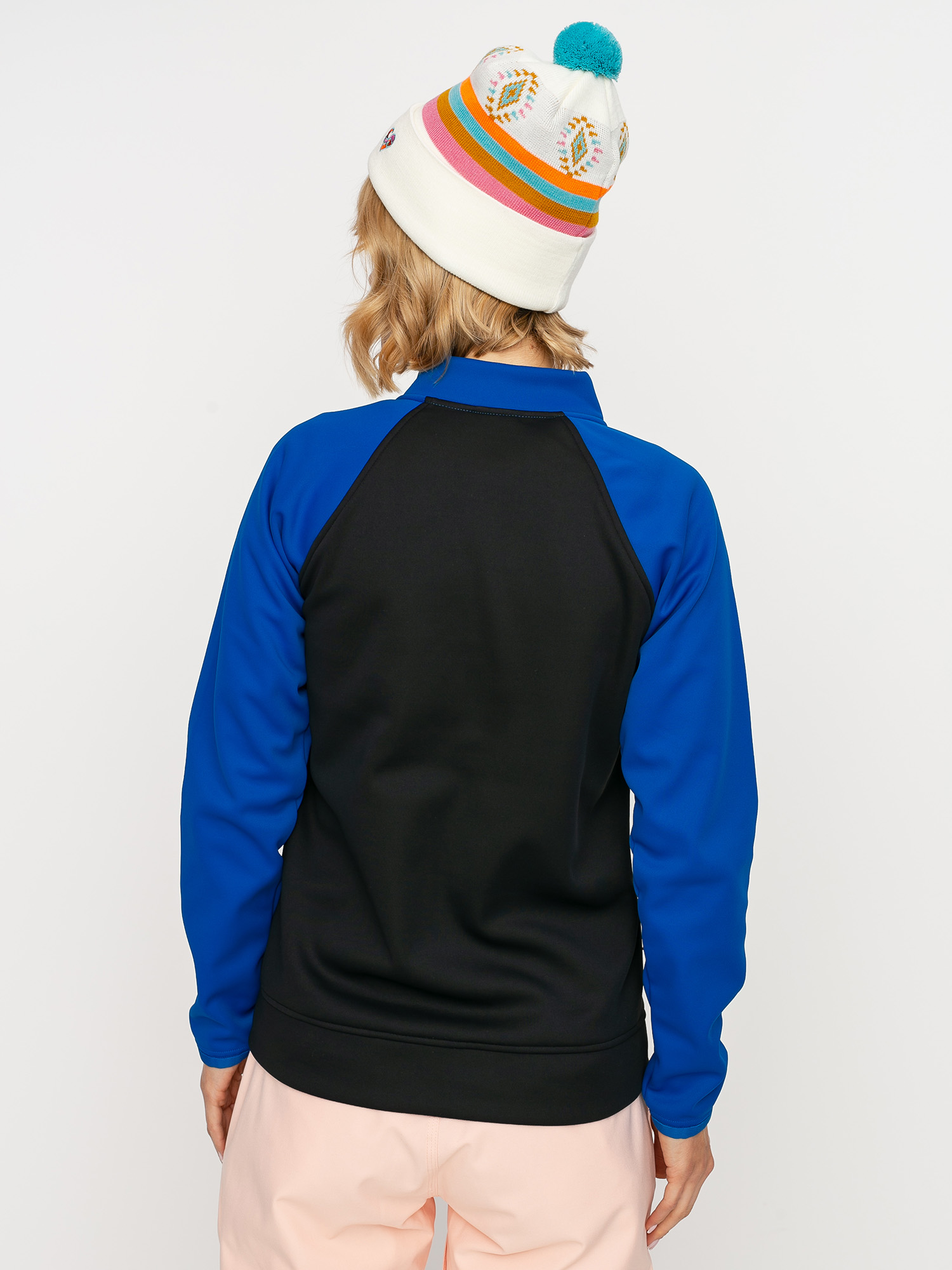 Damska Bluza aktywna Burton Crown Weatherproof (lapis blue/peach melba/true black)