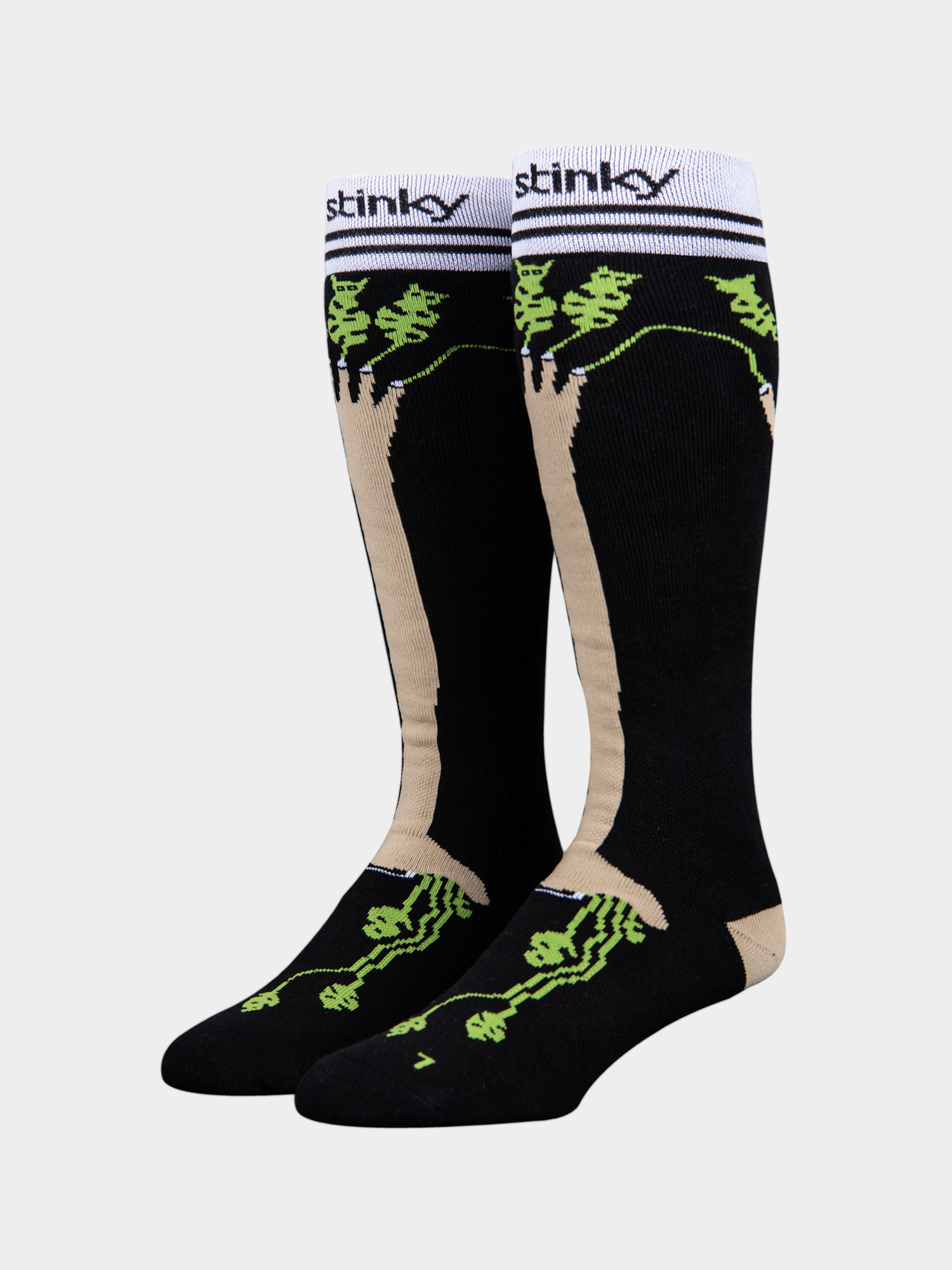 Skarpety Stinky Socks Jesse Paul Collab (black/brown)