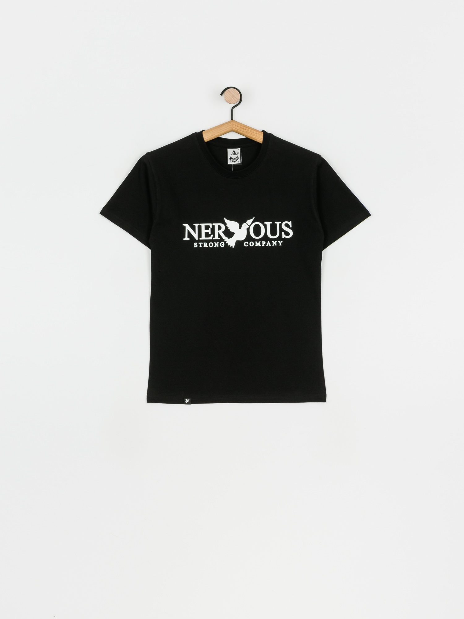 T-shirt Nervous Classic Wmn (black)