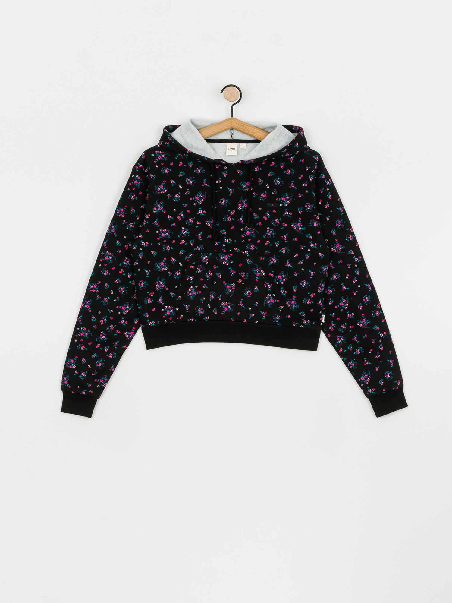 Bluza z kapturem Vans Beauty Floral HD Wmn (black)