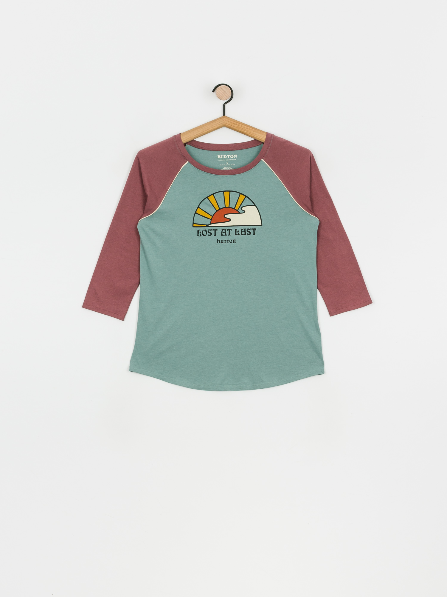 Longsleeve Burton Ashmore Raglan Wmn (trellis/rose brown)