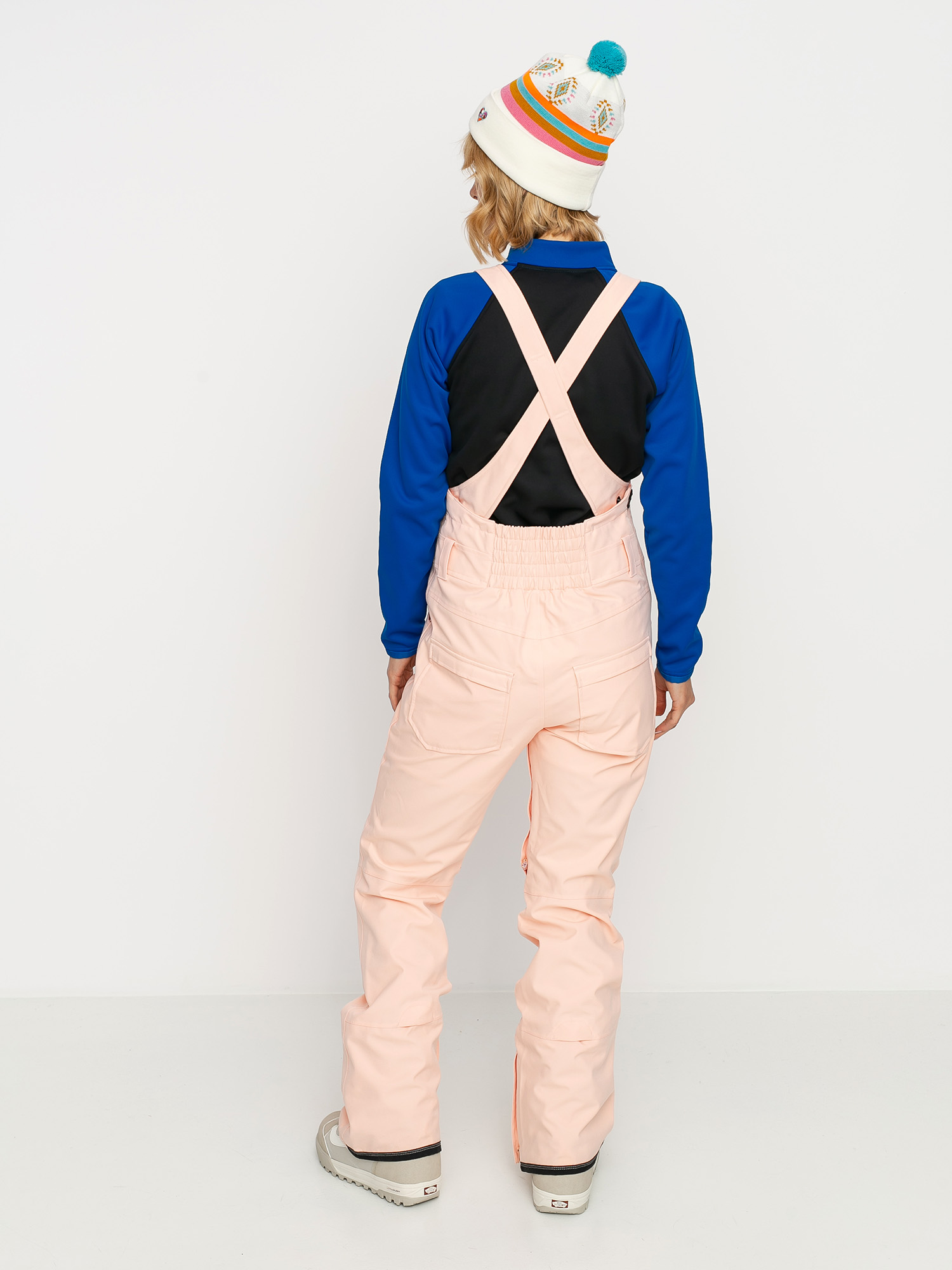 Damskie Spodnie snowboardowe Burton Avalon Bib (peach melba)
