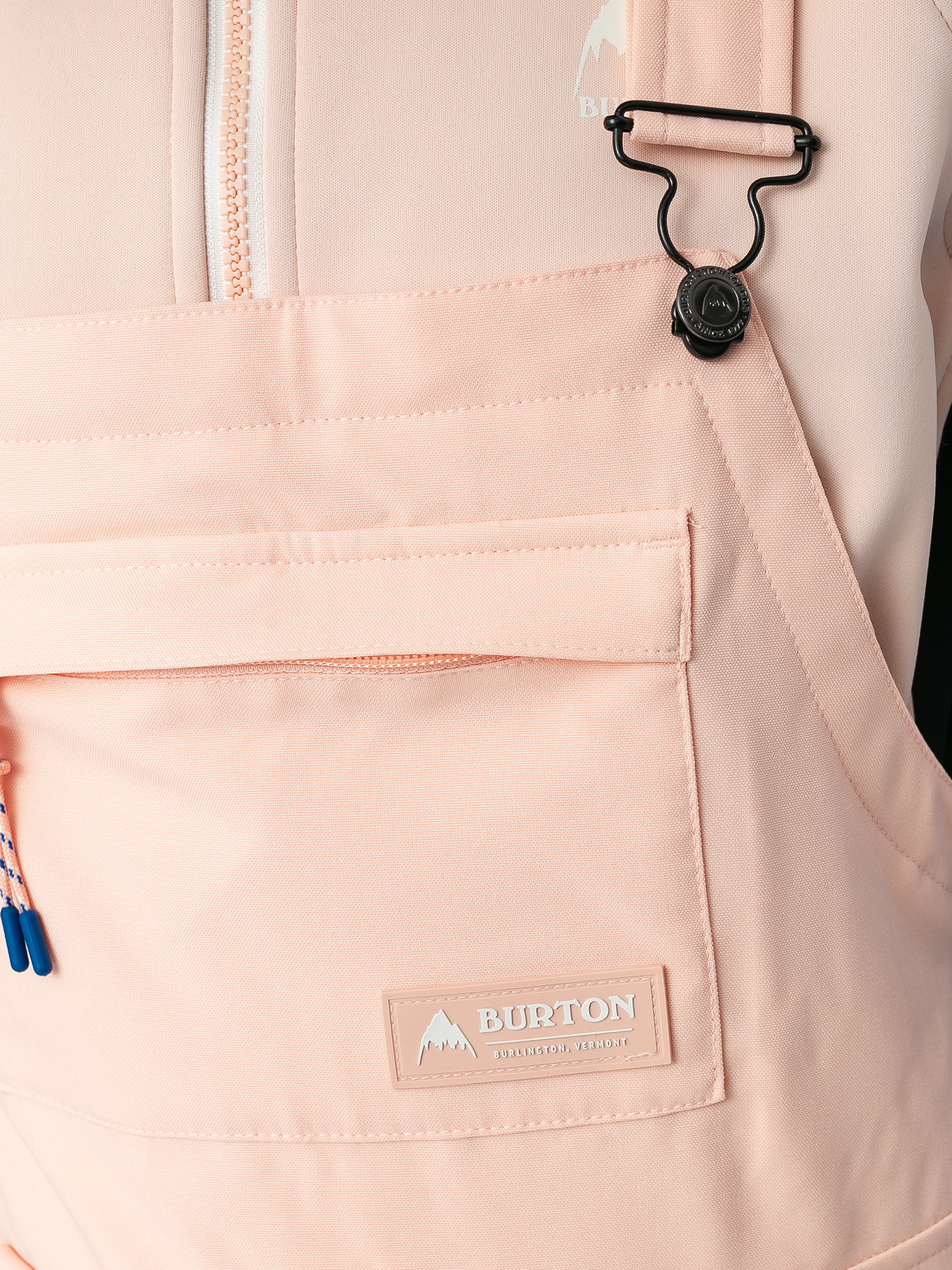 Damskie Spodnie snowboardowe Burton Avalon Bib (peach melba)