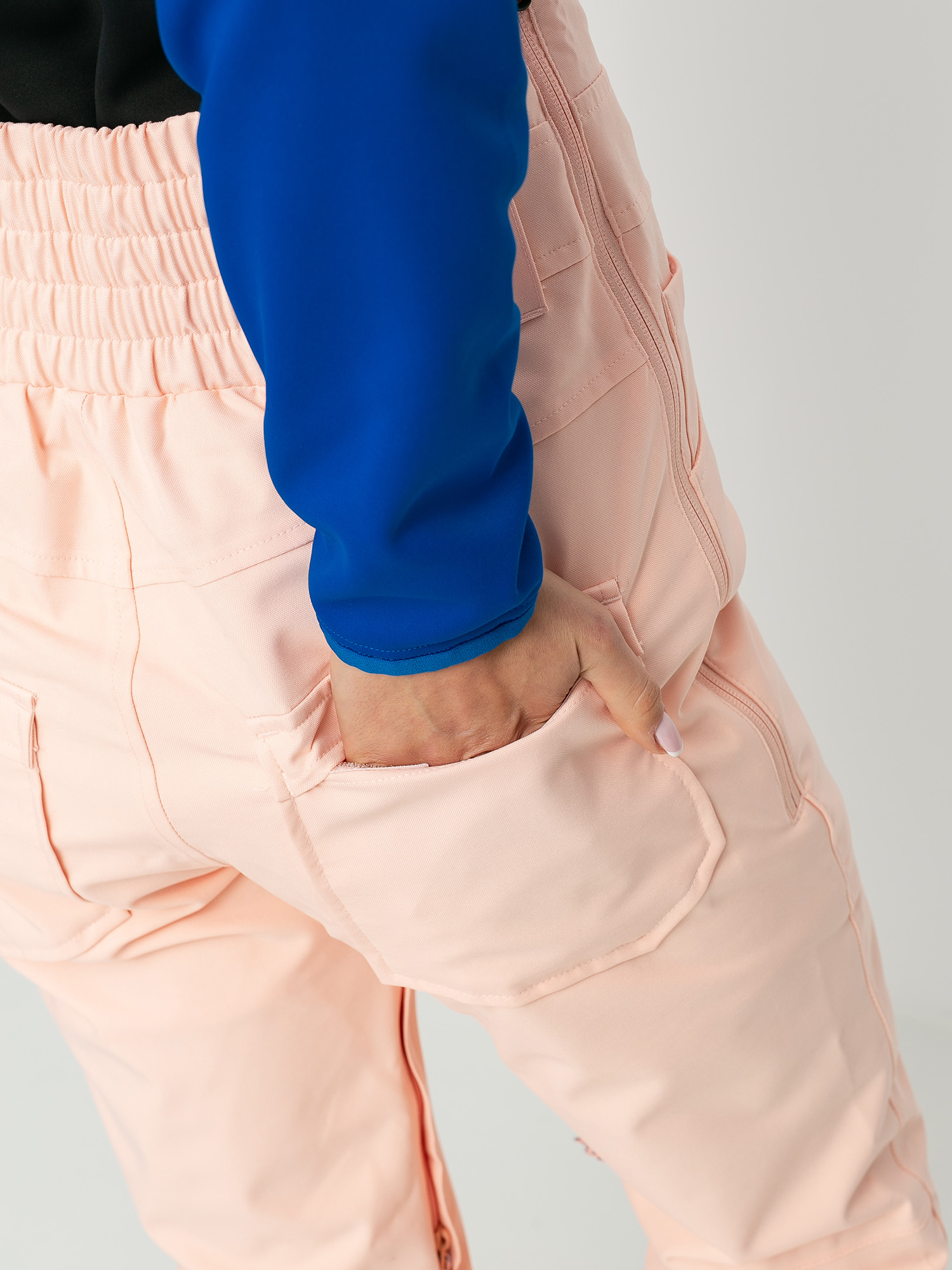 Damskie Spodnie snowboardowe Burton Avalon Bib (peach melba)