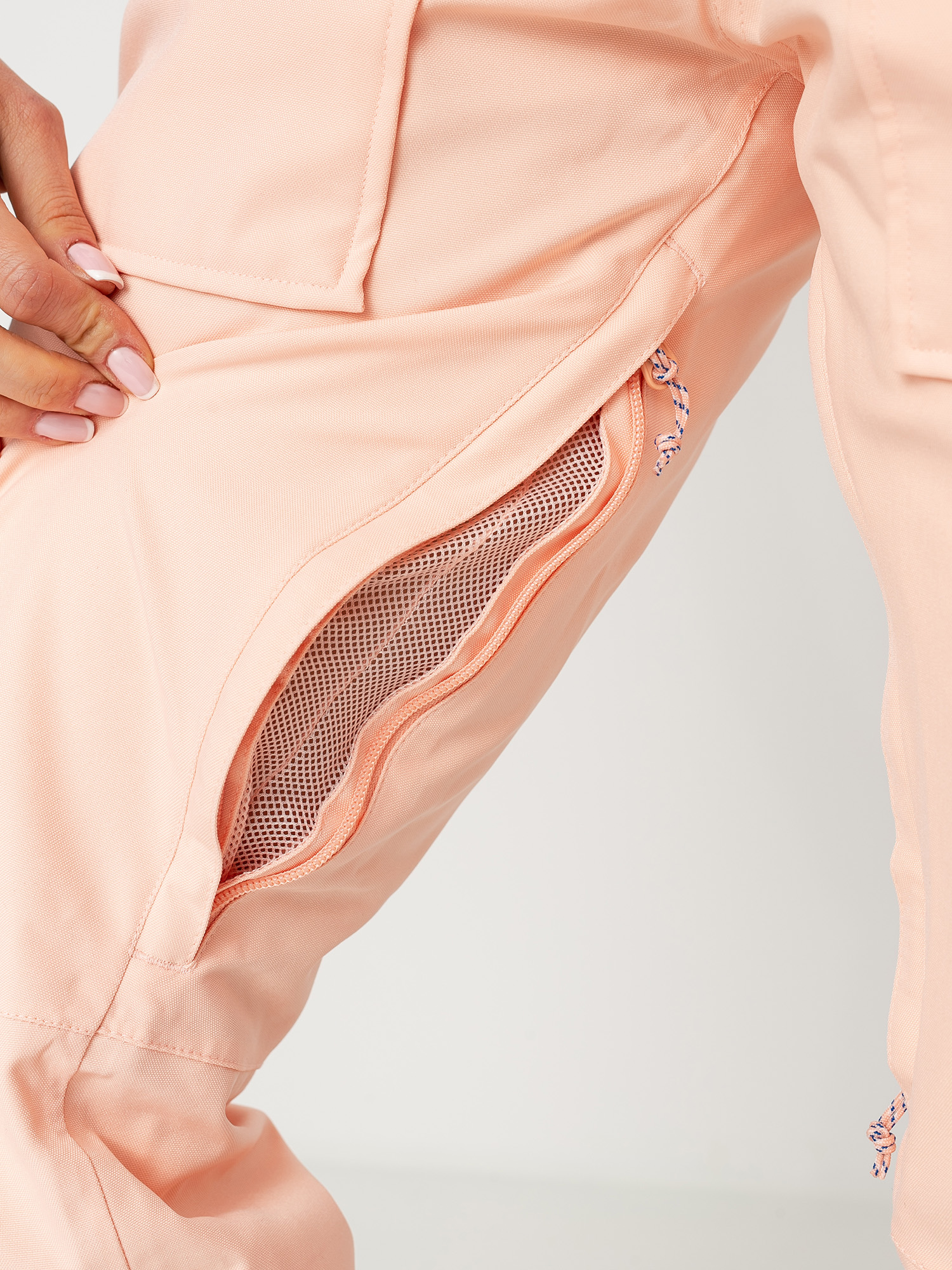 Damskie Spodnie snowboardowe Burton Avalon Bib (peach melba)