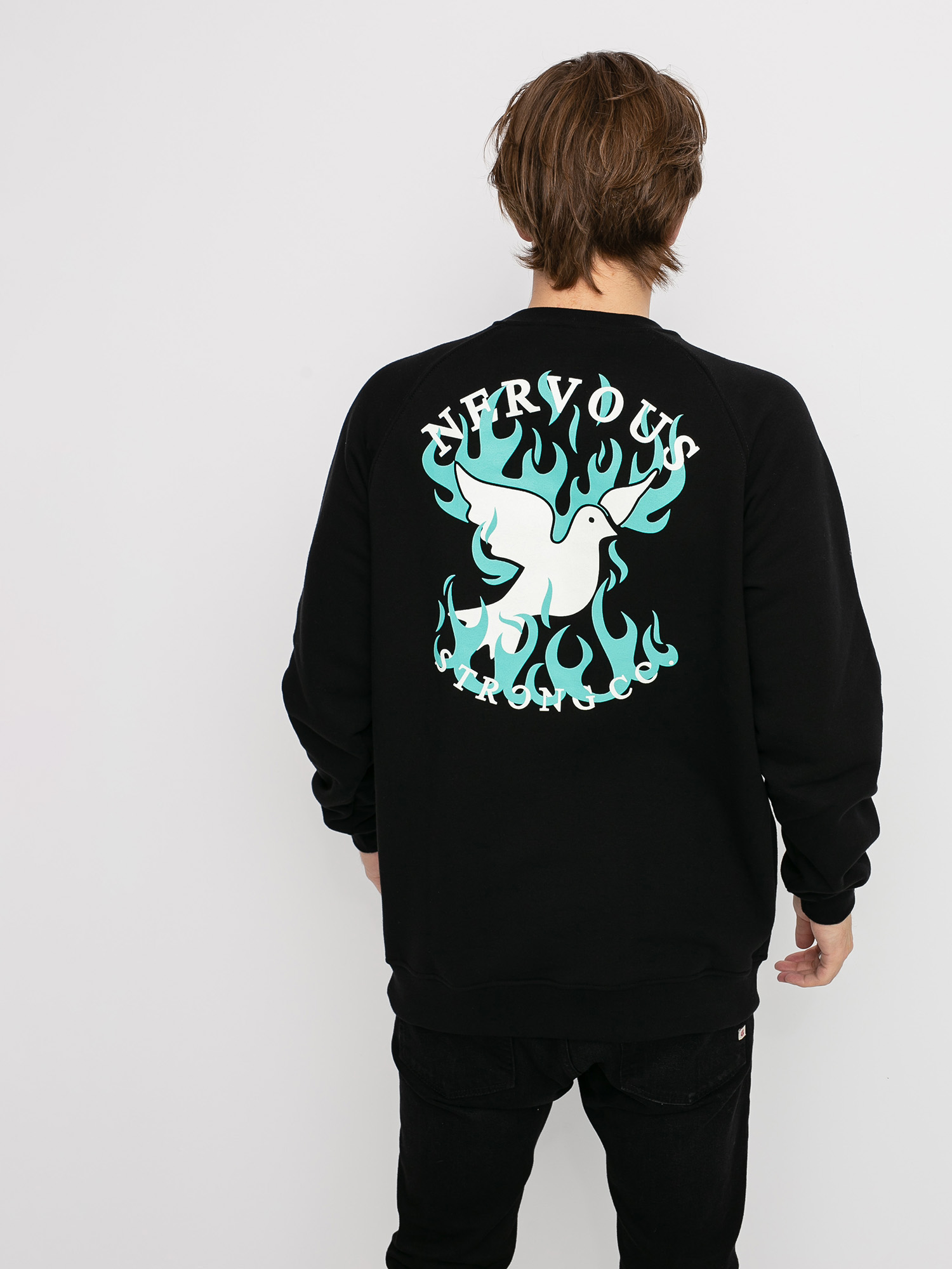 Bluza Nervous Reglan Fire (black)