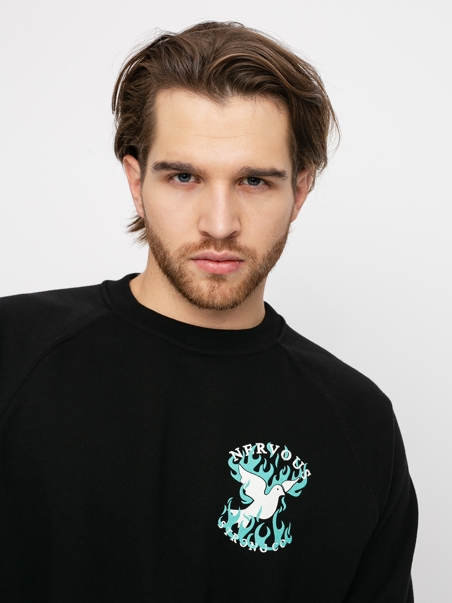 Bluza Nervous Reglan Fire (black)