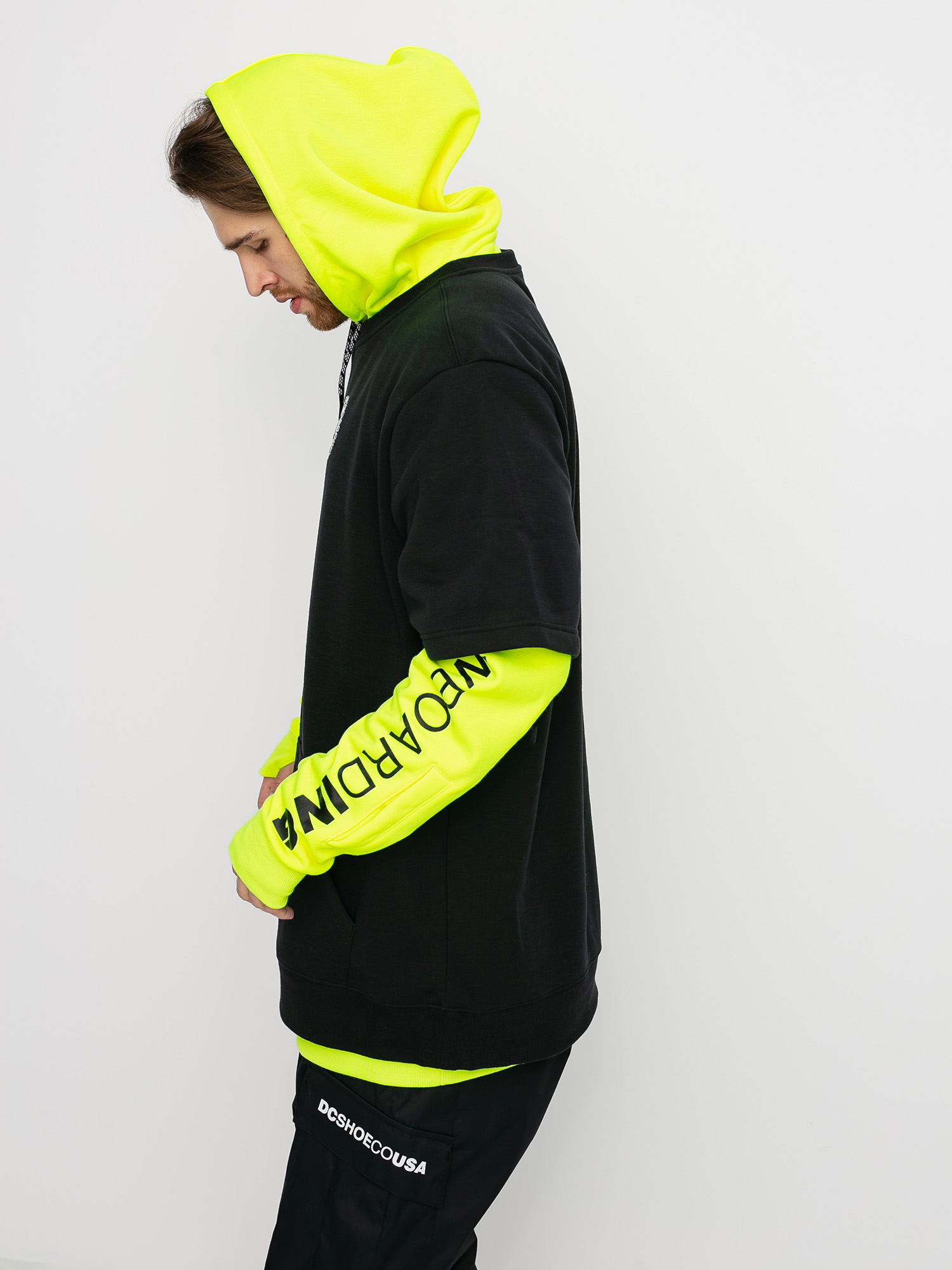 Męska Bluza aktywna DC Dryden (safety yellow)