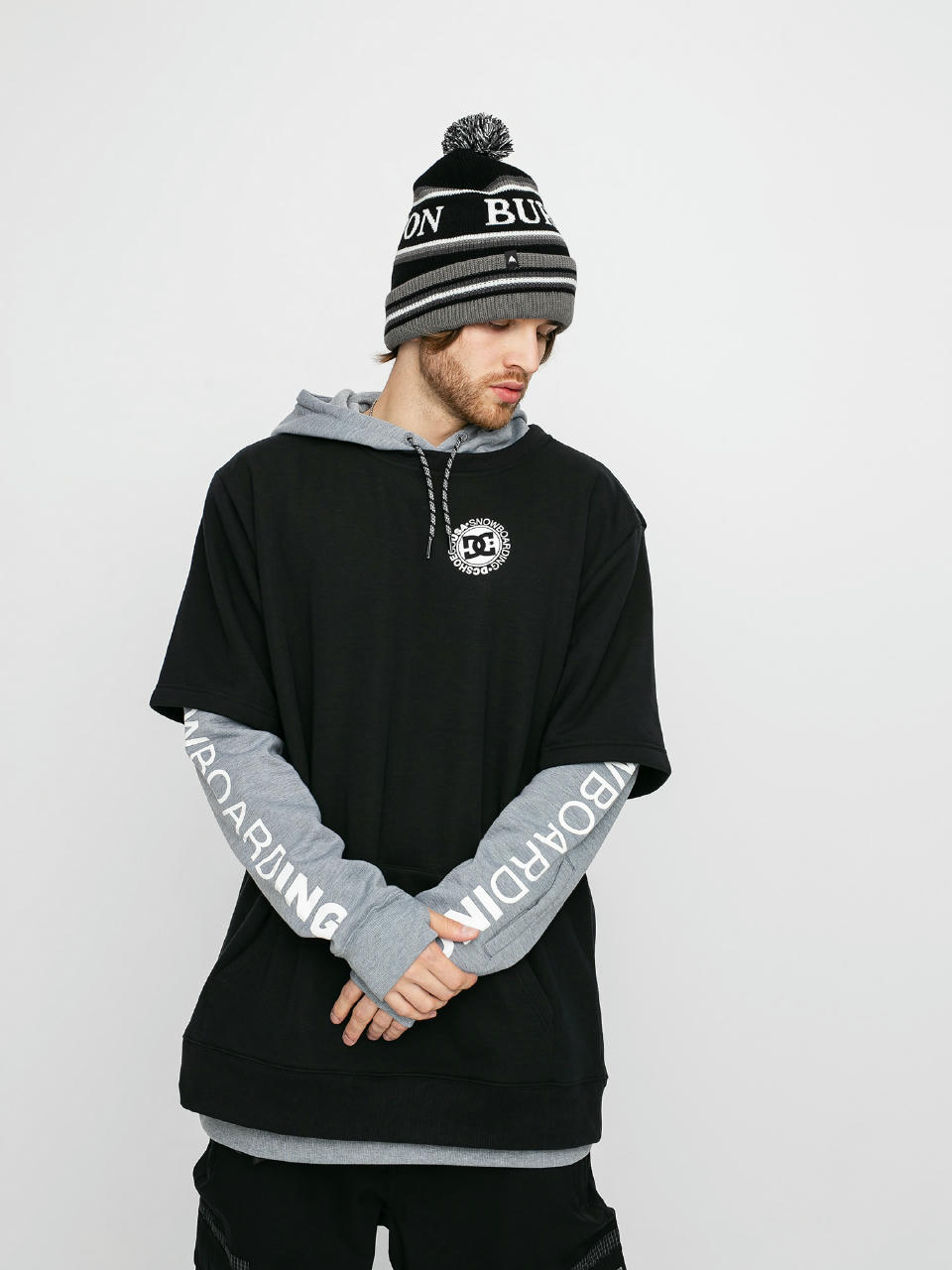 Męskie Spodnie snowboardowe DC Revival Bib (black)