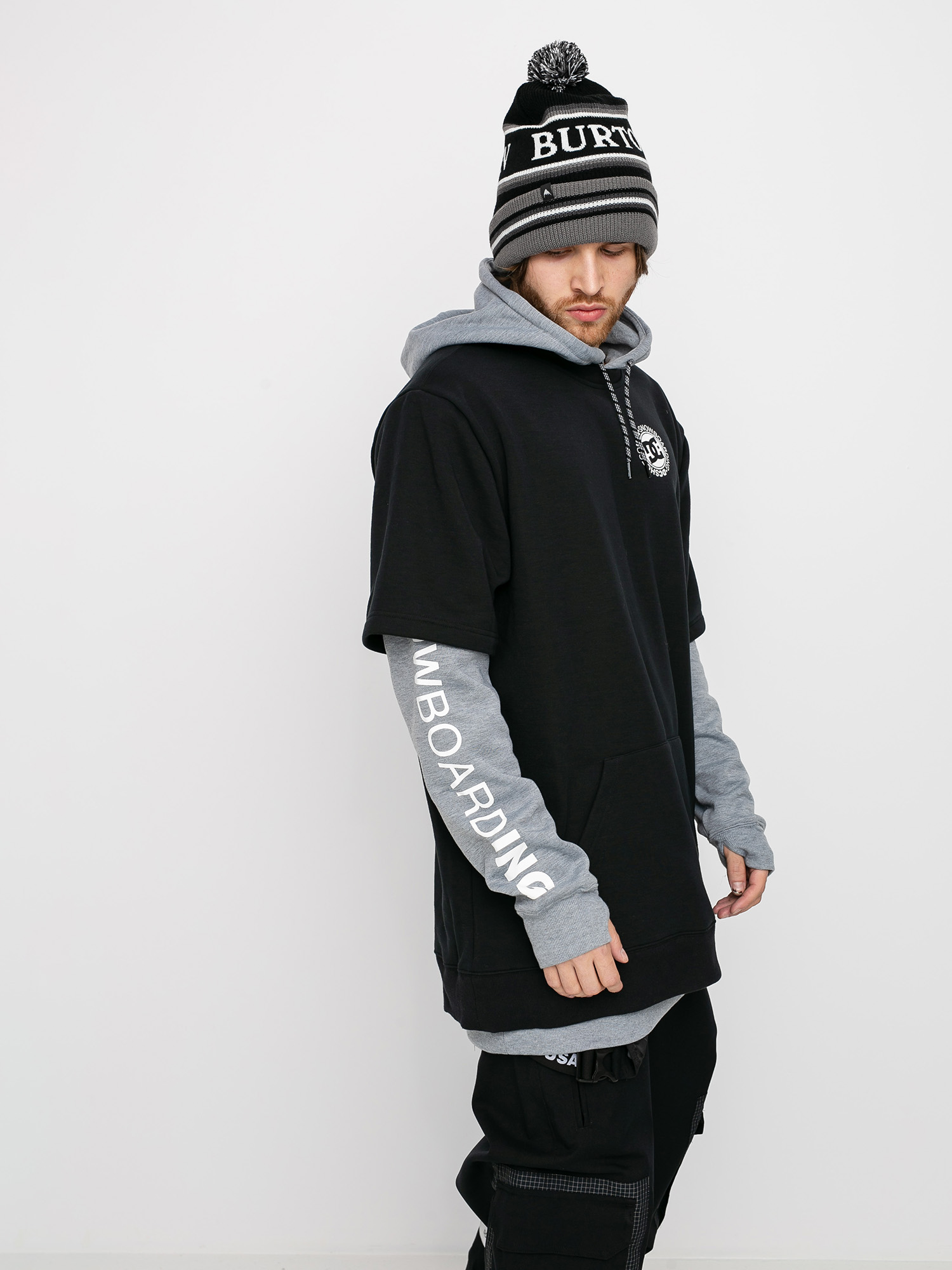 Męskie Spodnie snowboardowe DC Revival Bib (black)