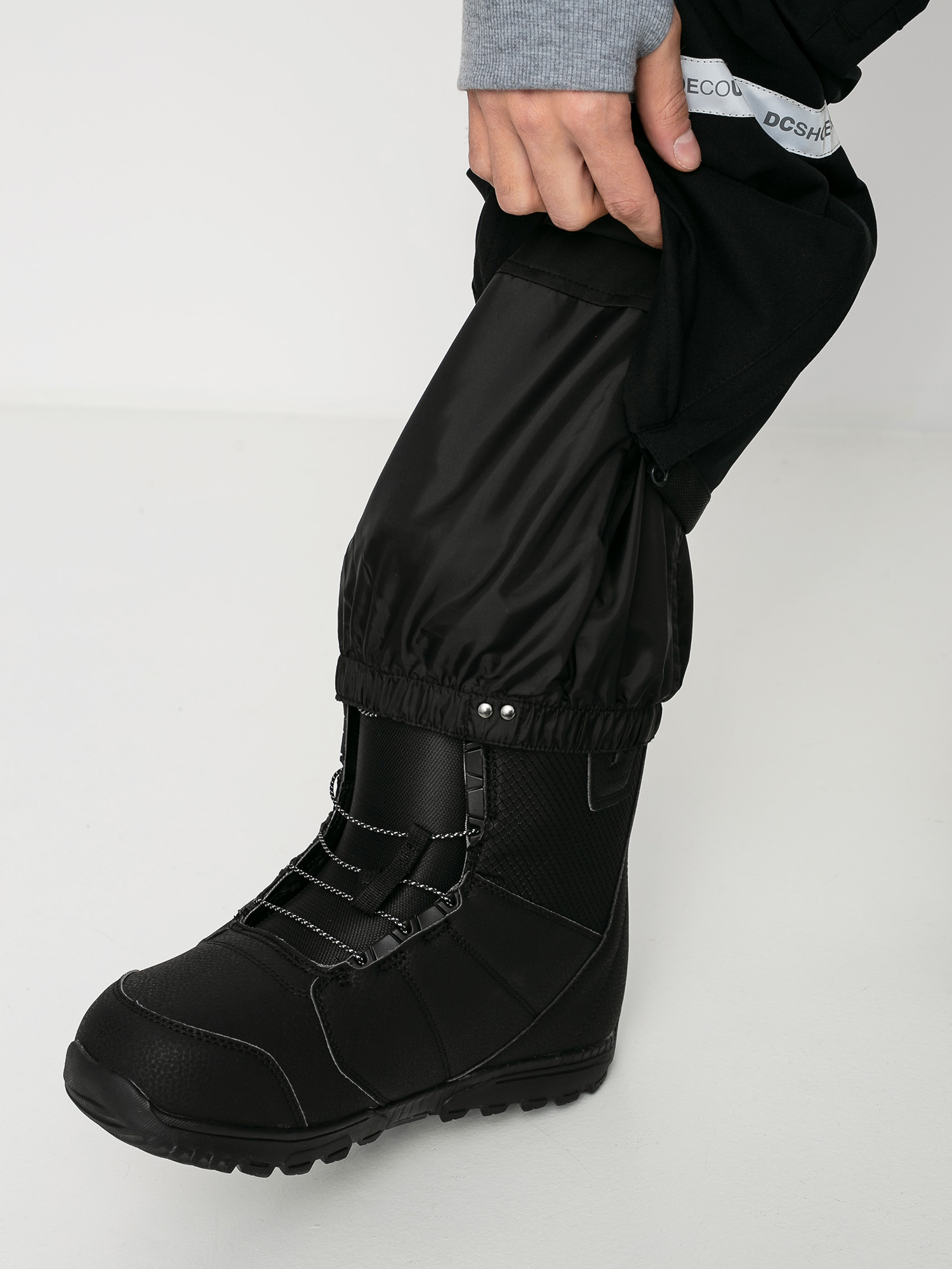 Męskie Spodnie snowboardowe DC Revival Bib (black)