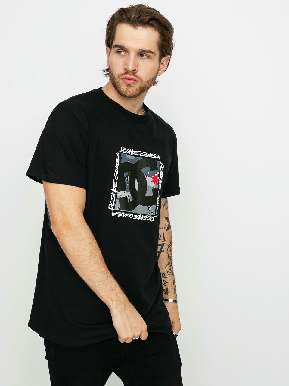 T-shirt DC Big Dc Square (black)