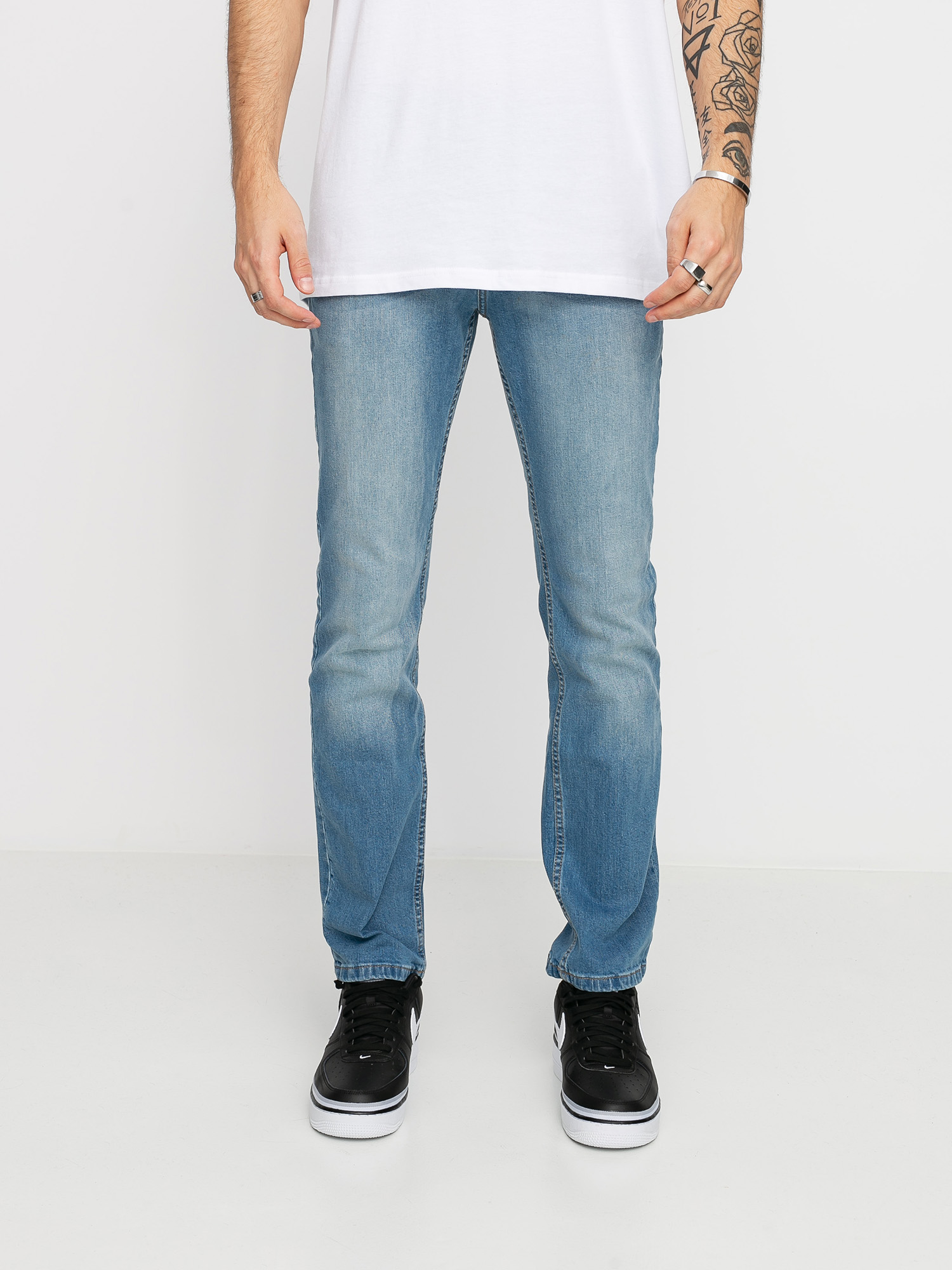Spodnie DC Worker Straight Stretch (light indigo bleach)