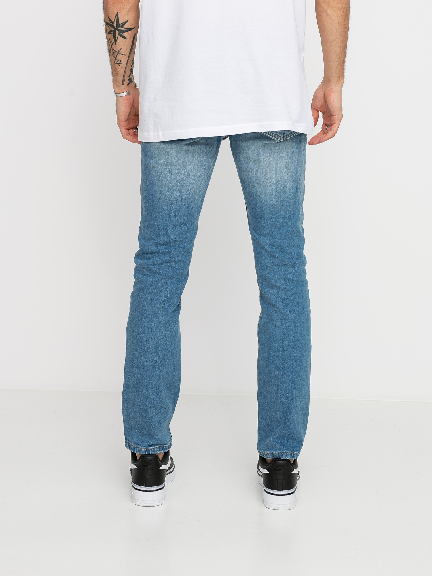 Spodnie DC Worker Straight Stretch (light indigo bleach)