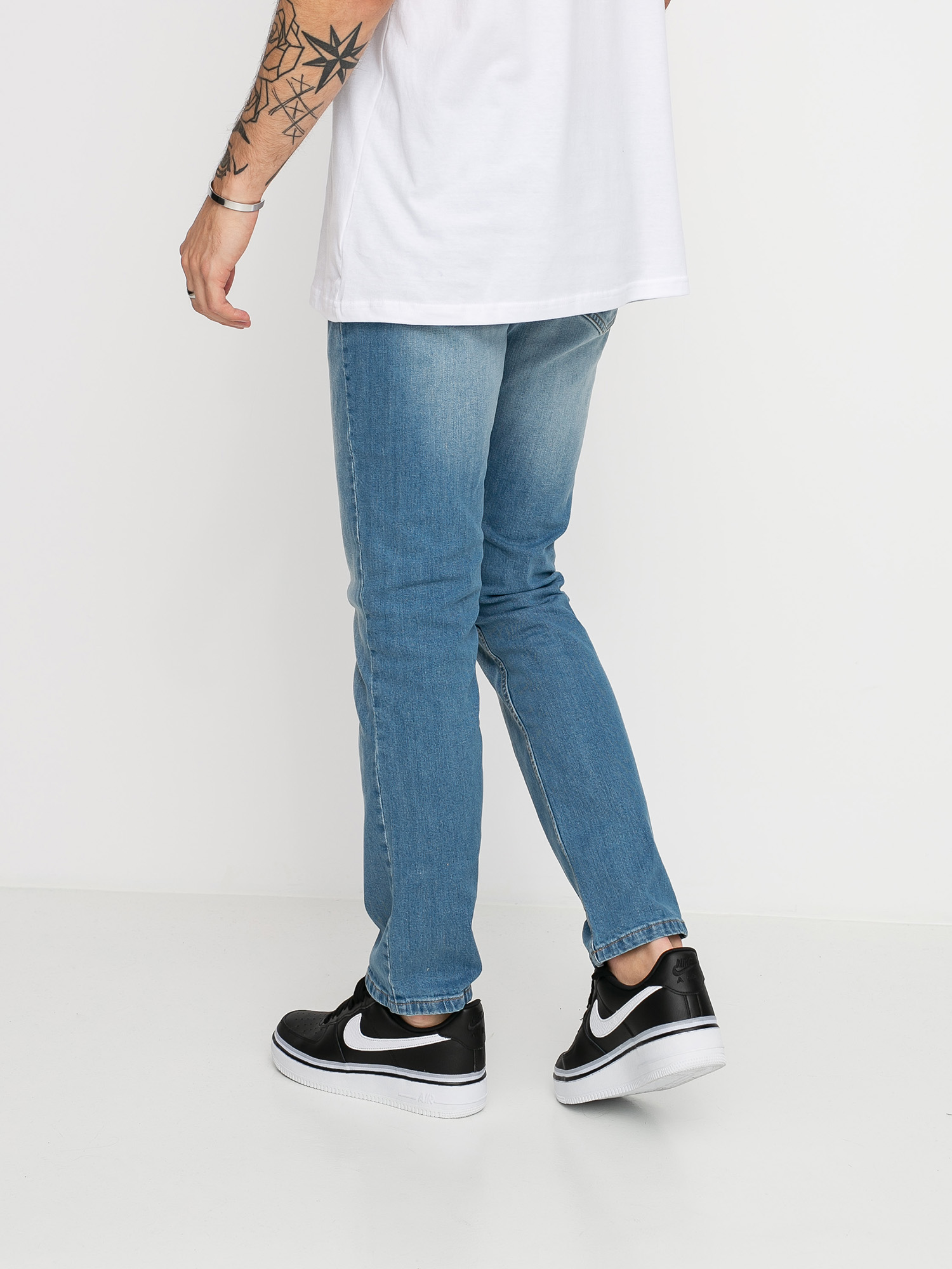 Spodnie DC Worker Straight Stretch (light indigo bleach)