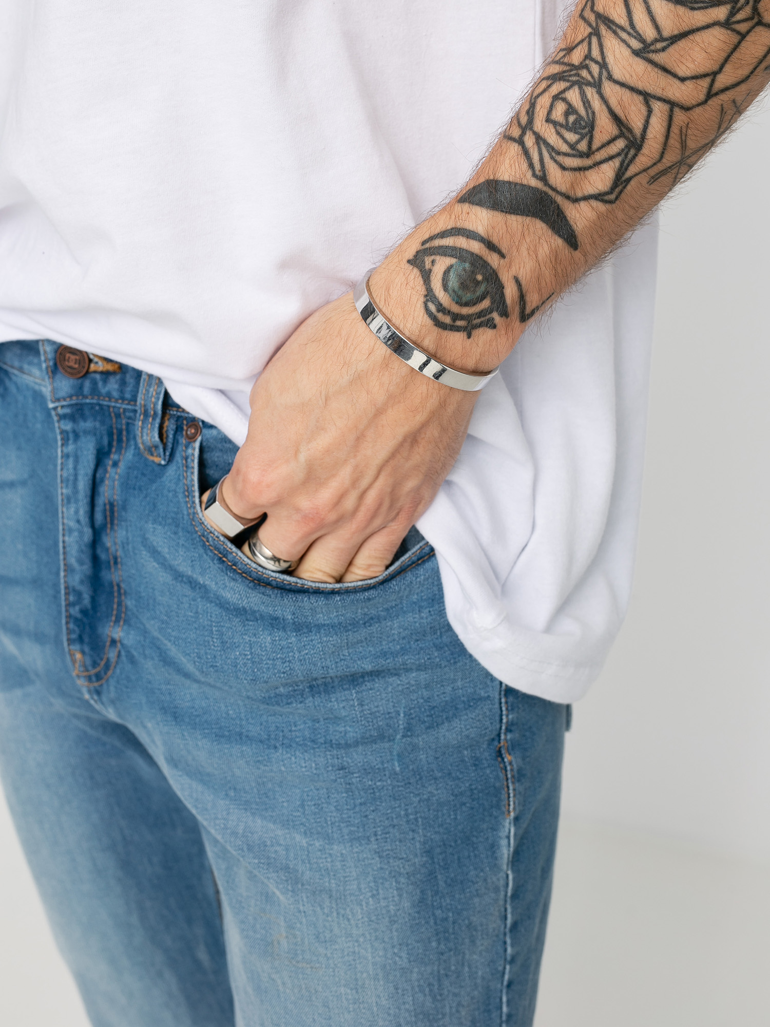 Spodnie DC Worker Straight Stretch (light indigo bleach)
