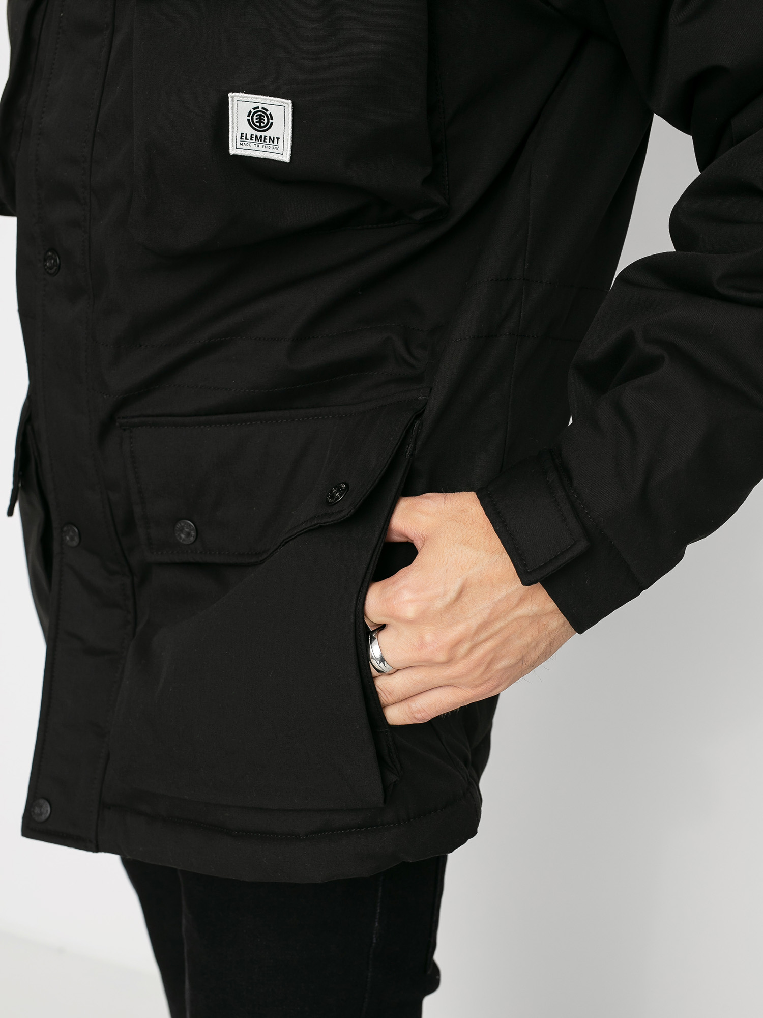 Kurtka Element Mountain Parka (flint black)