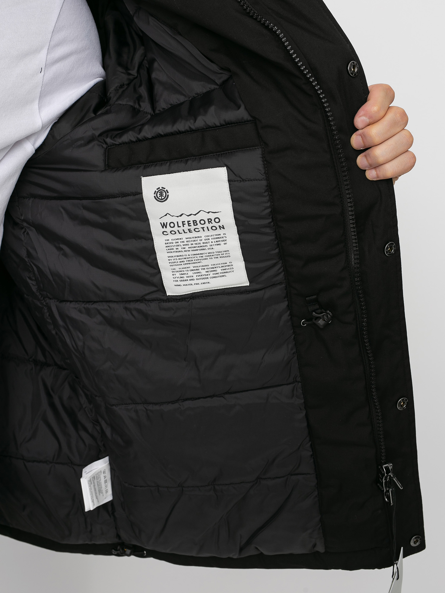 Kurtka Element Mountain Parka (flint black)