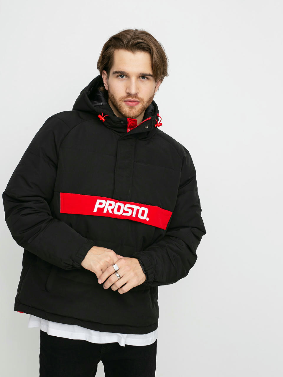 Kurtka Prosto Puff Anorak (black)