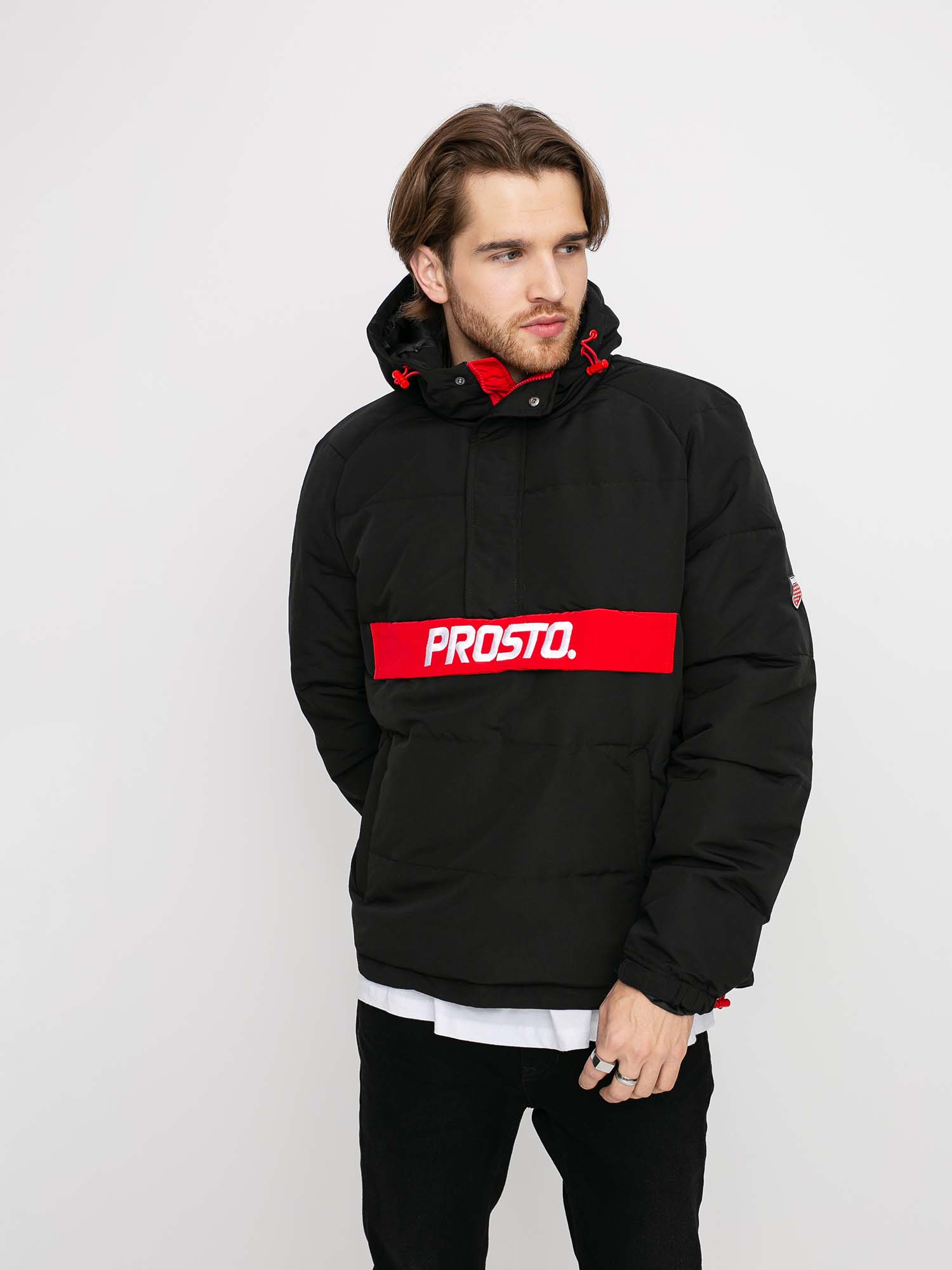 Kurtka Prosto Puff Anorak (black)