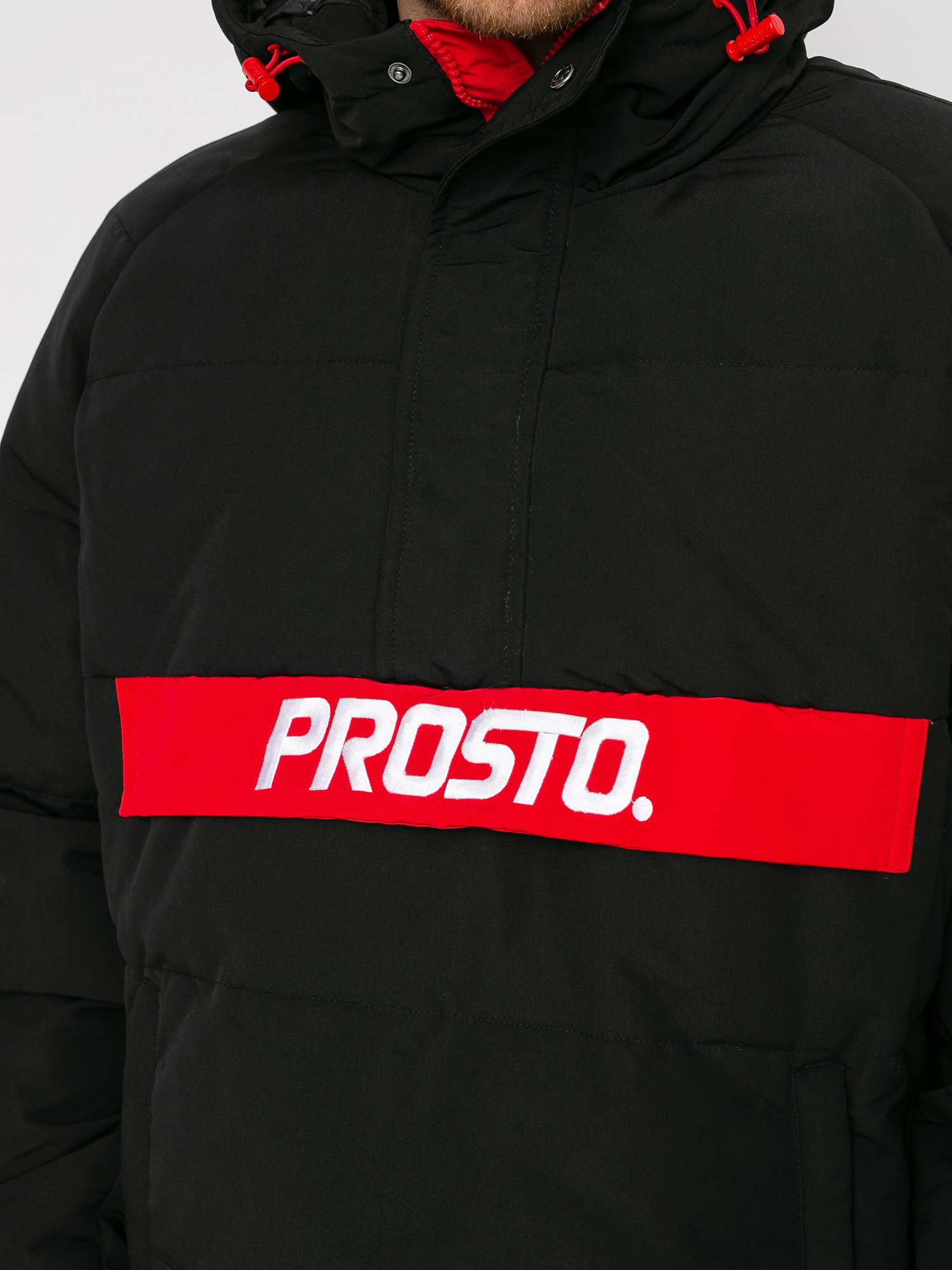 Kurtka Prosto Puff Anorak (black)