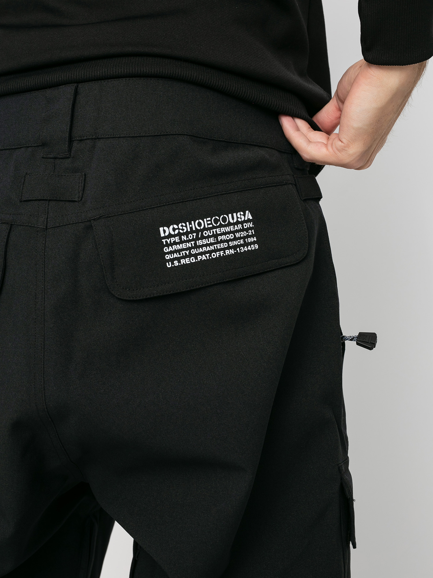 Męskie Spodnie snowboardowe DC Code (black)