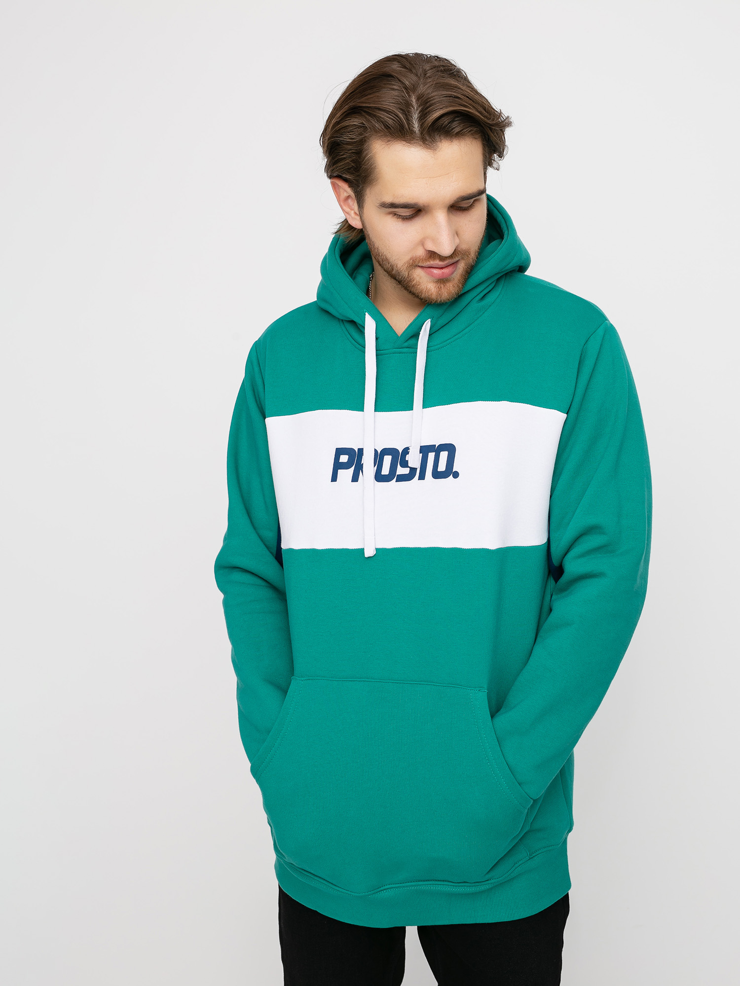 Bluza z kapturem Prosto Rispa HD (mint)