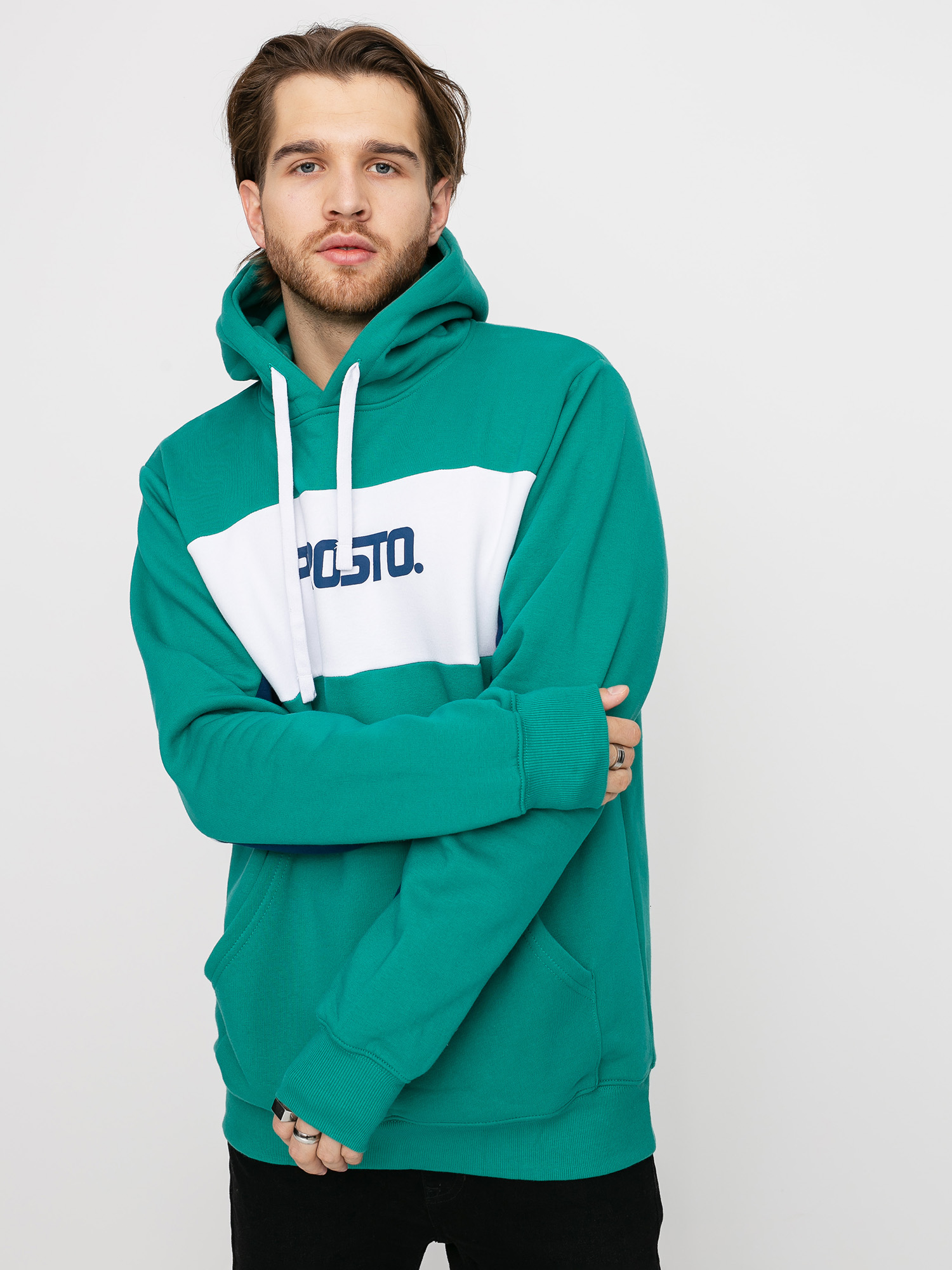 Bluza z kapturem Prosto Rispa HD (mint)