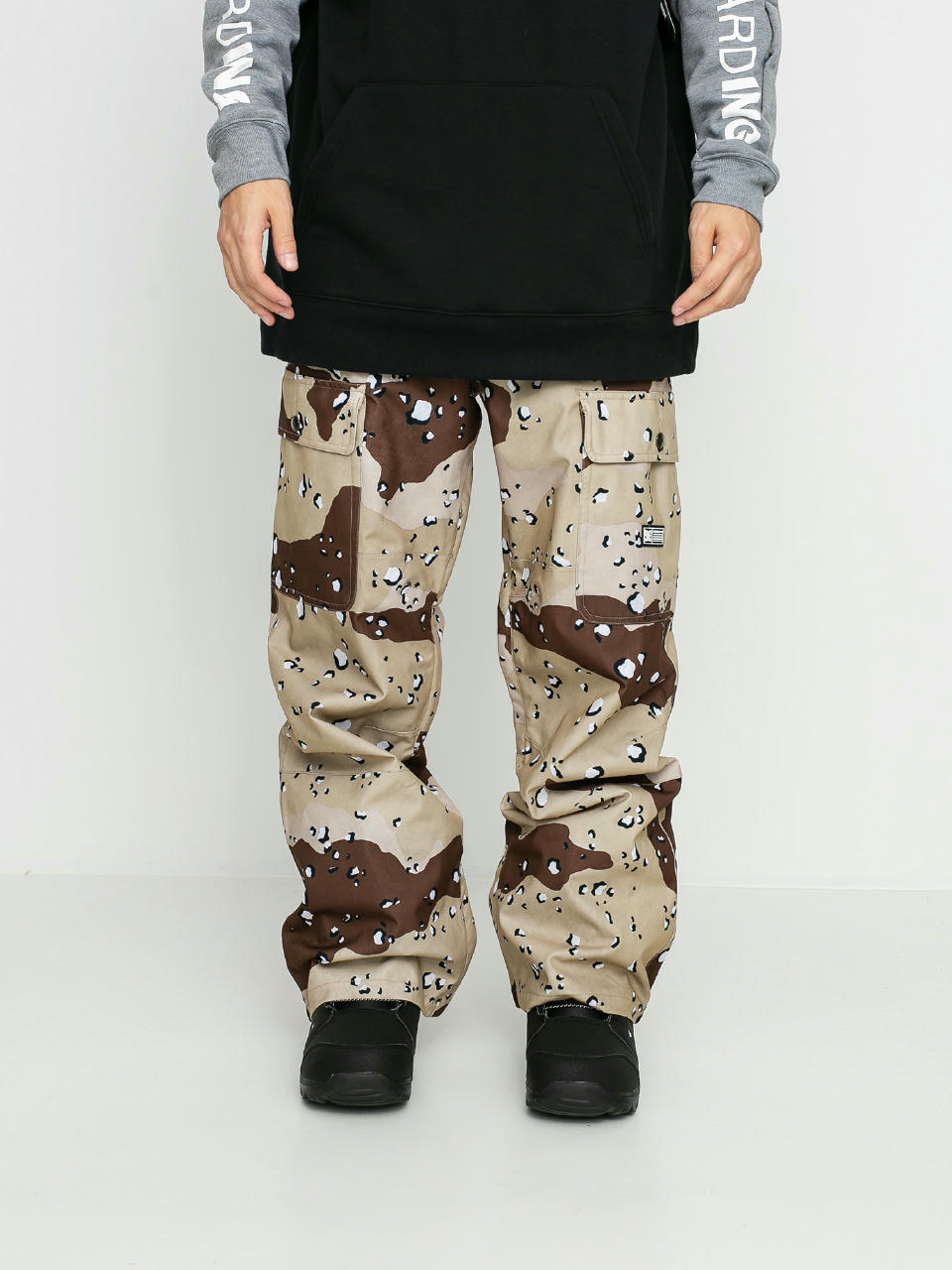 Męskie Spodnie snowboardowe DC Code (chocolate chip camo)