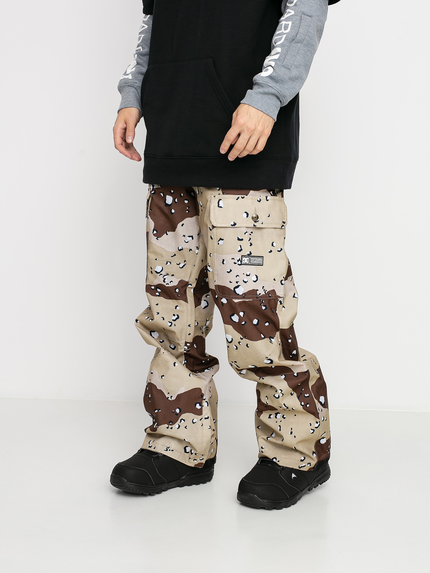 Męskie Spodnie snowboardowe DC Code (chocolate chip camo)